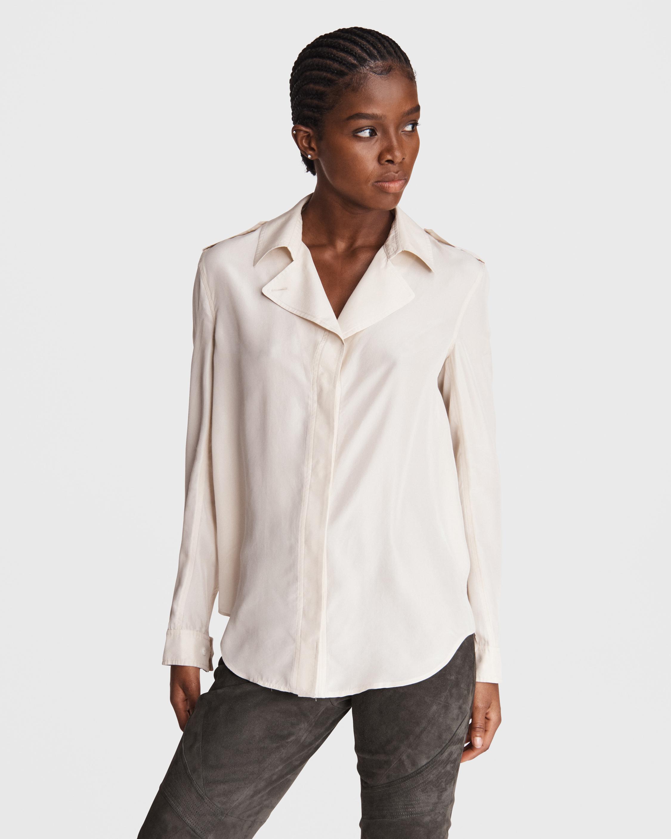 Rag and bone silk top online