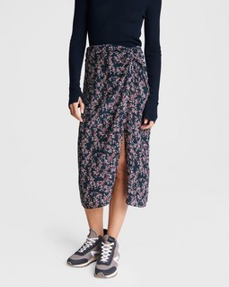 Amber Floral Midi Skirt image number 1