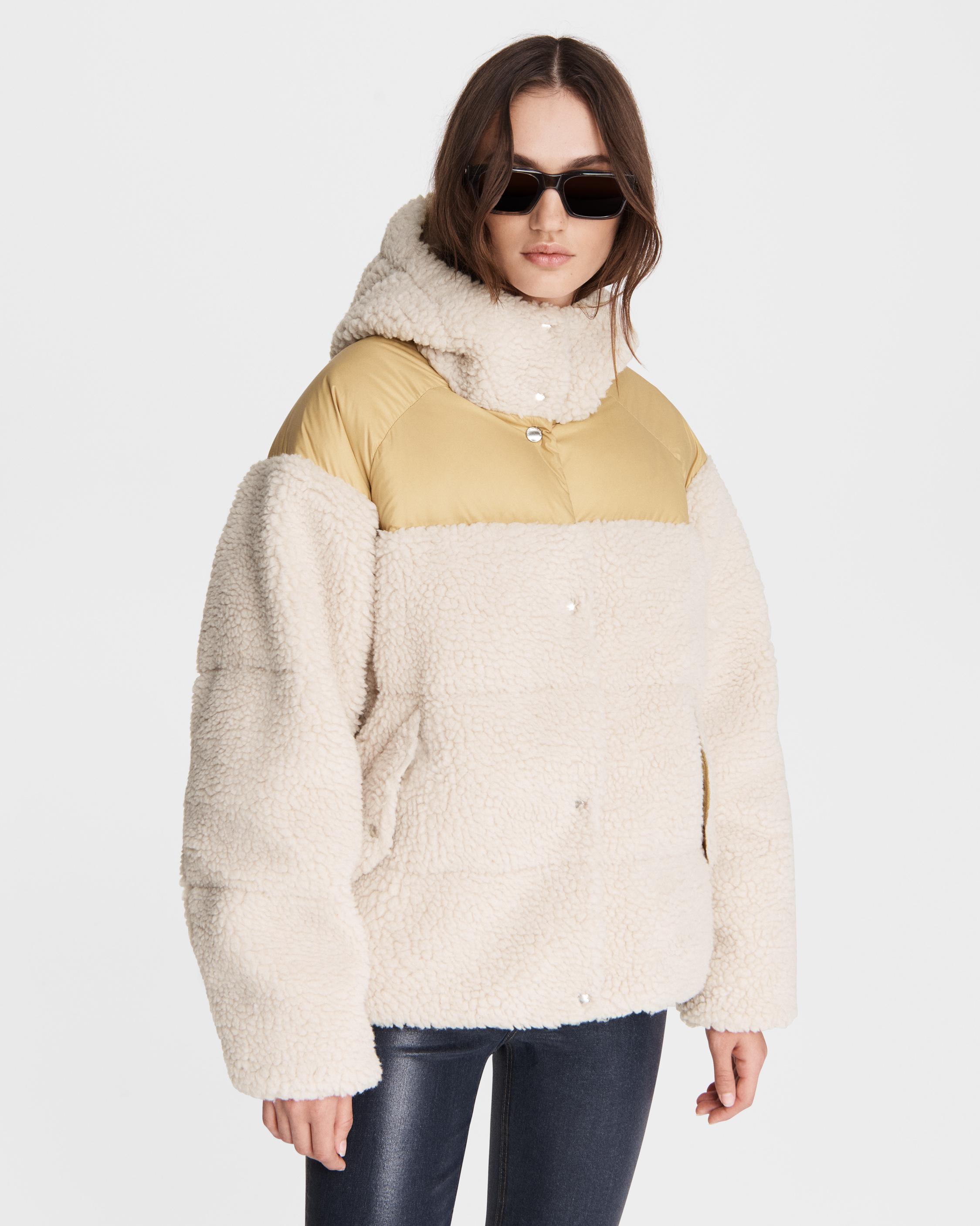 Sherpa shop down jacket