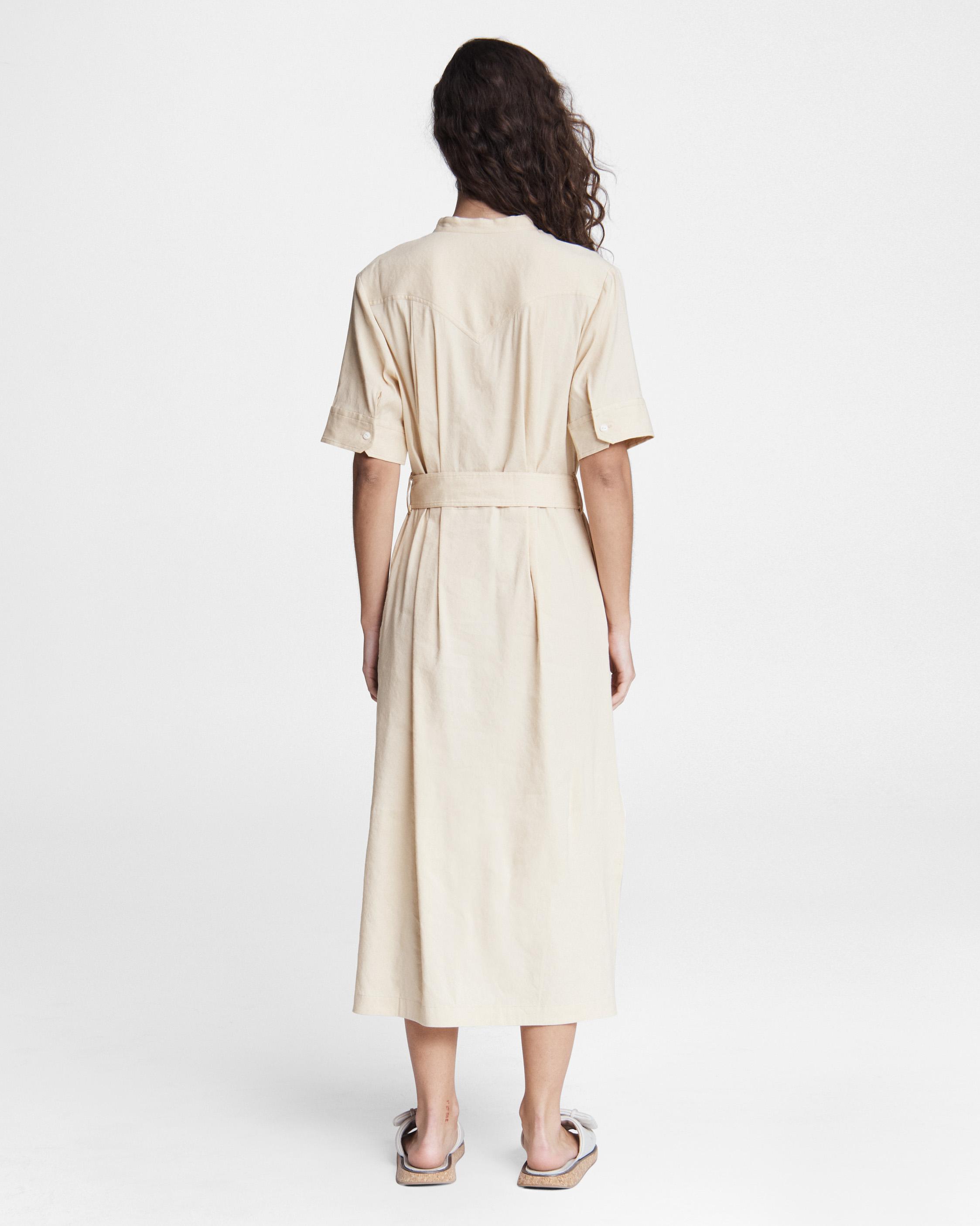 Winley linen 2024 midi dress