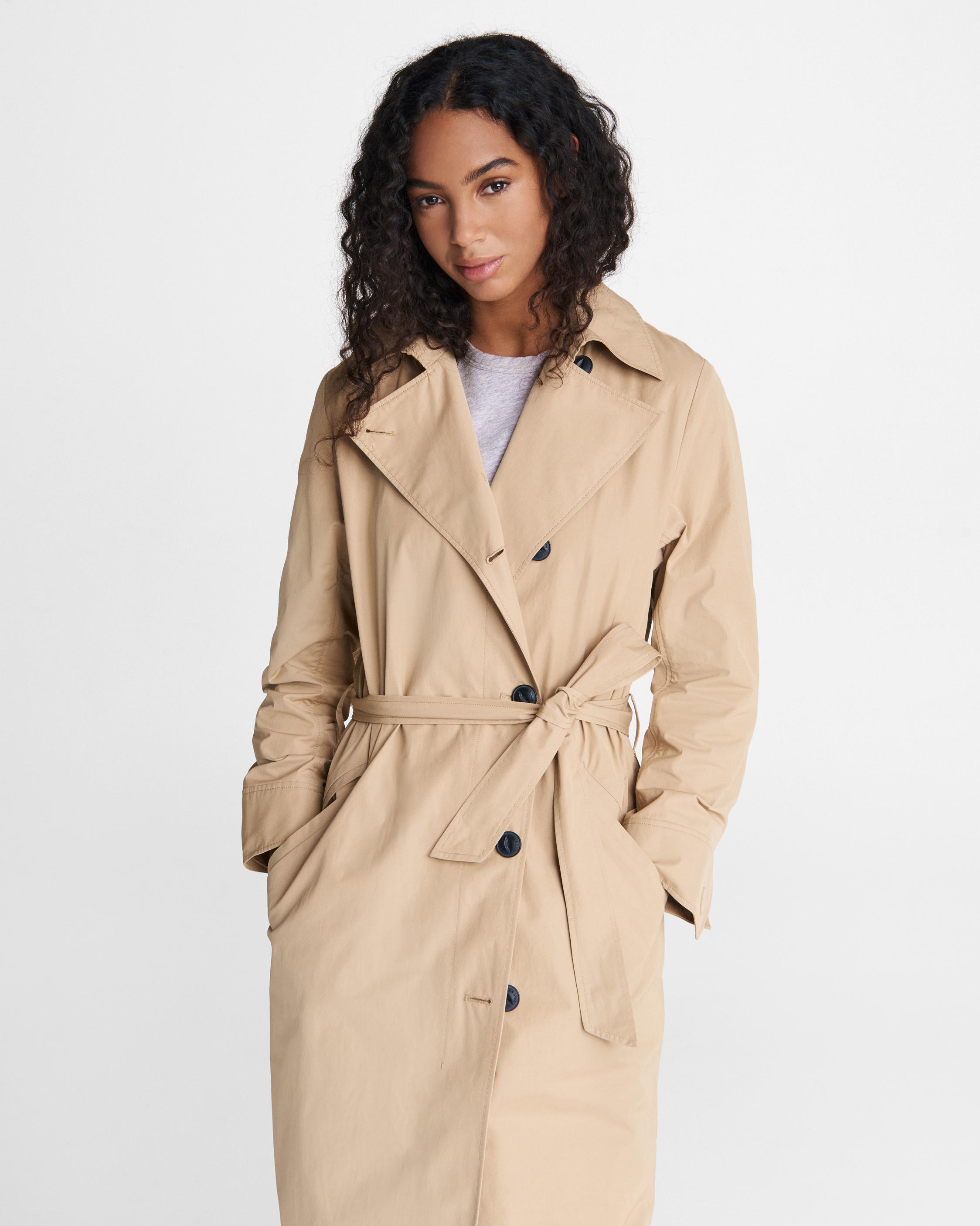 Classic Cotton Blend Trench - Khaki | rag & bone