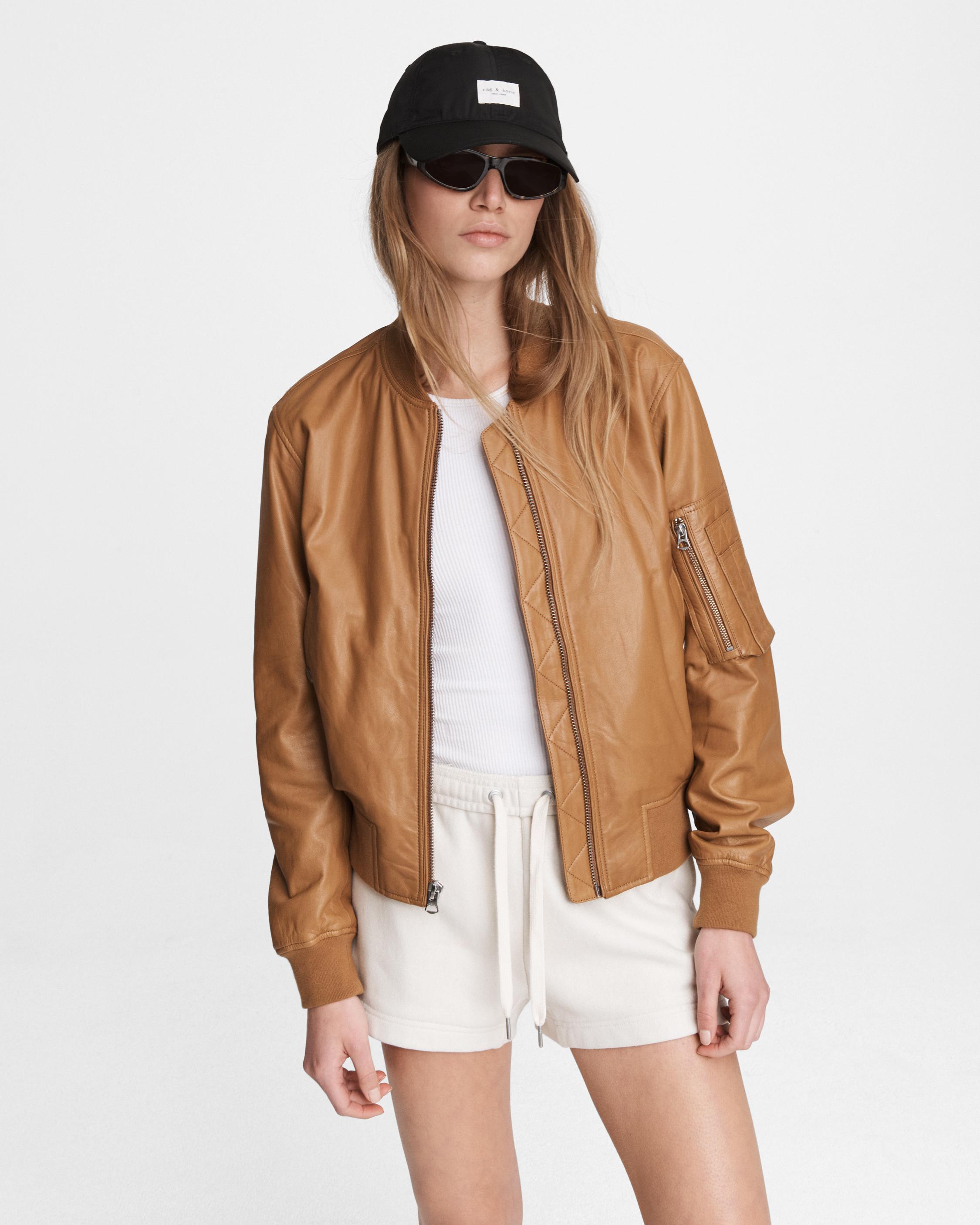 Rag and bone courtney hot sale bomber