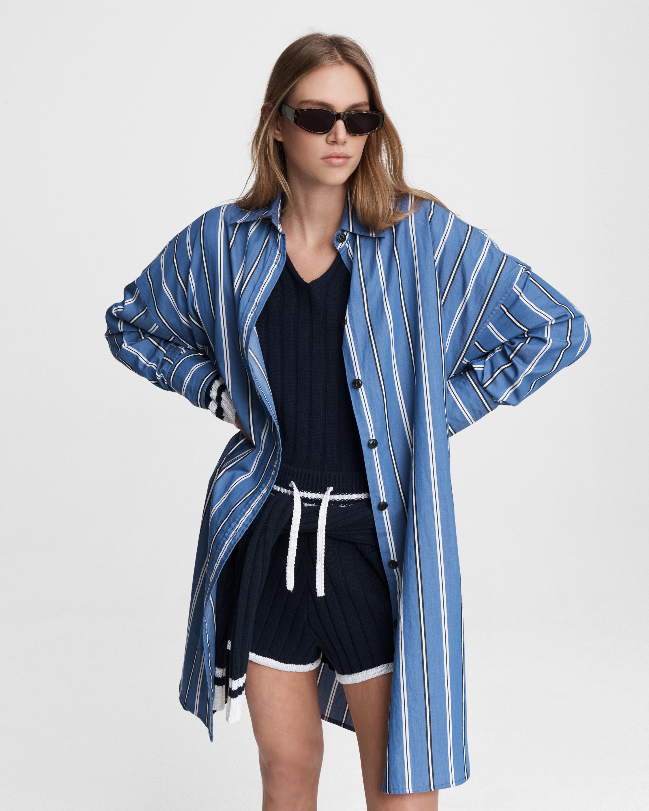 Salt & Sand Striped Mini Dress