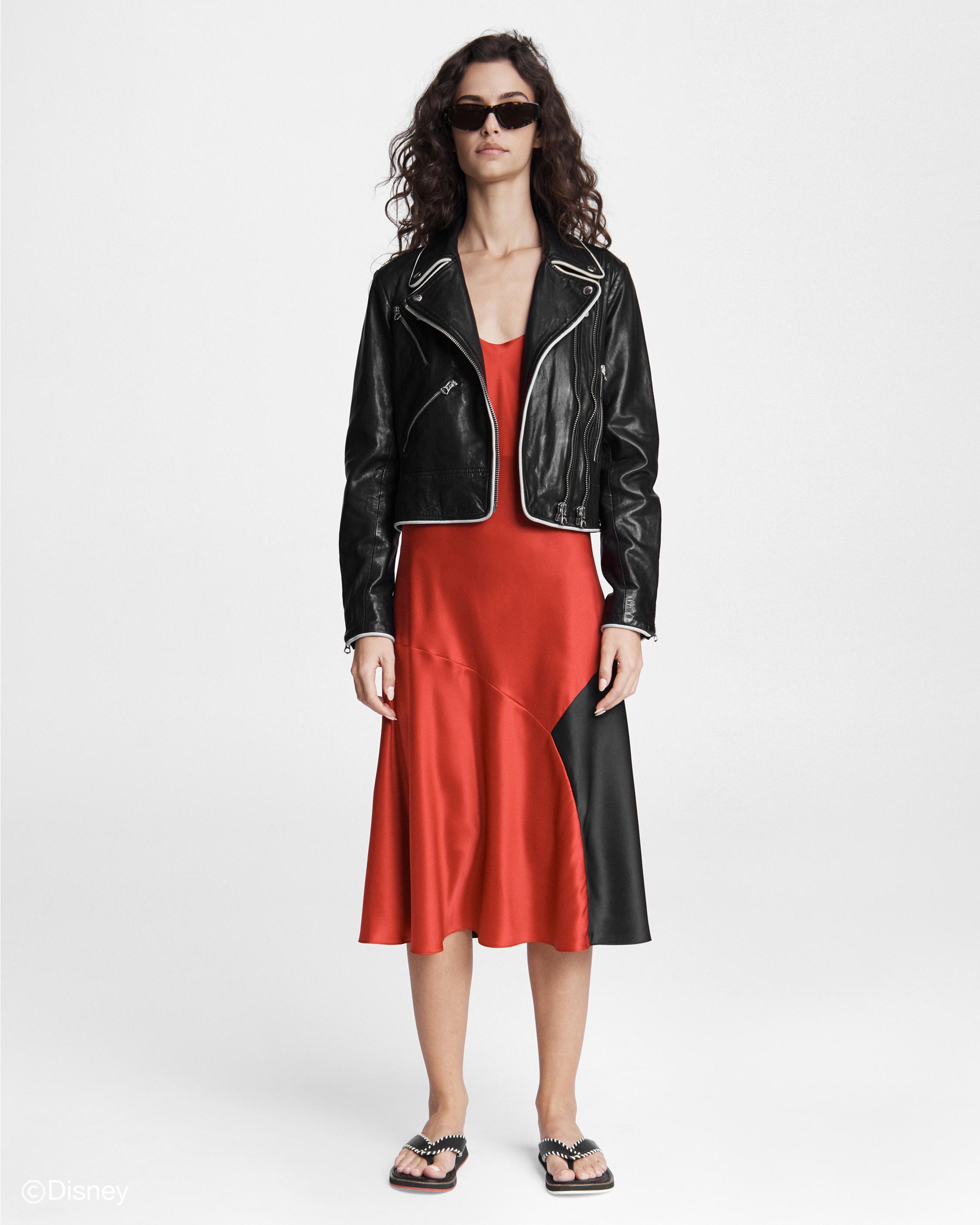 Cruella Leather Moto Jacket - Black | rag & bone