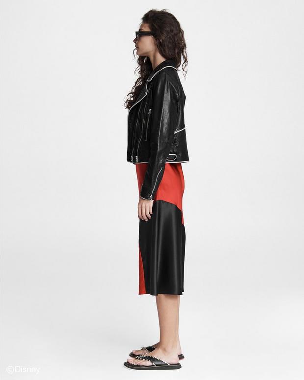 Cruella Leather Moto Jacket - Black | rag & bone