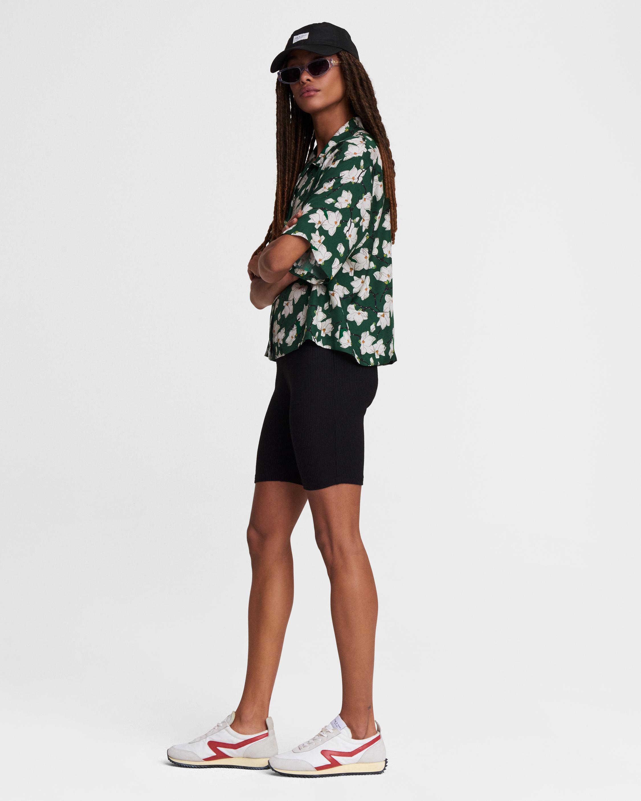 Reed Floral Silk Blend Blouse image number 4