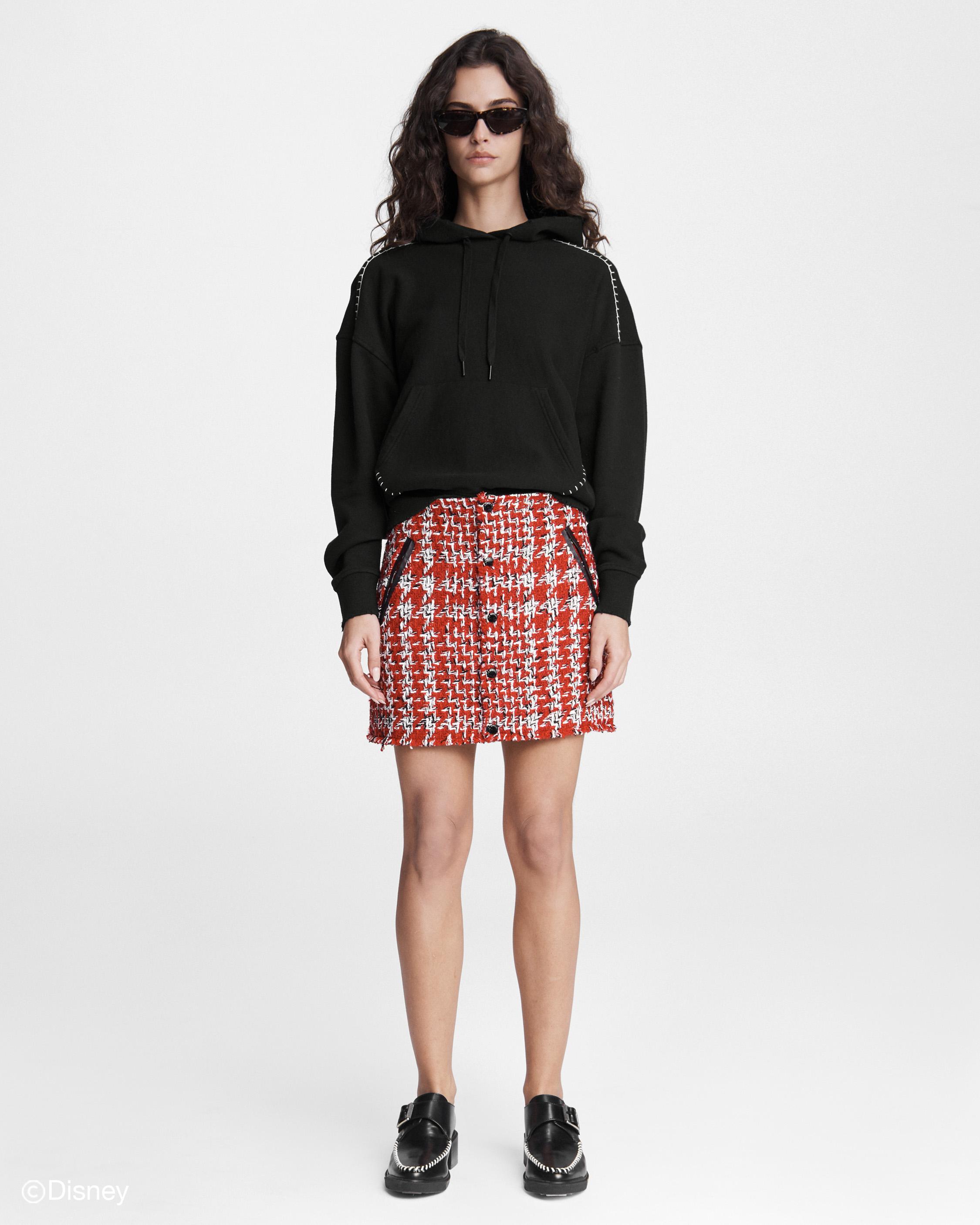 Cruella Mini Skirt - Red Multi | rag & bone