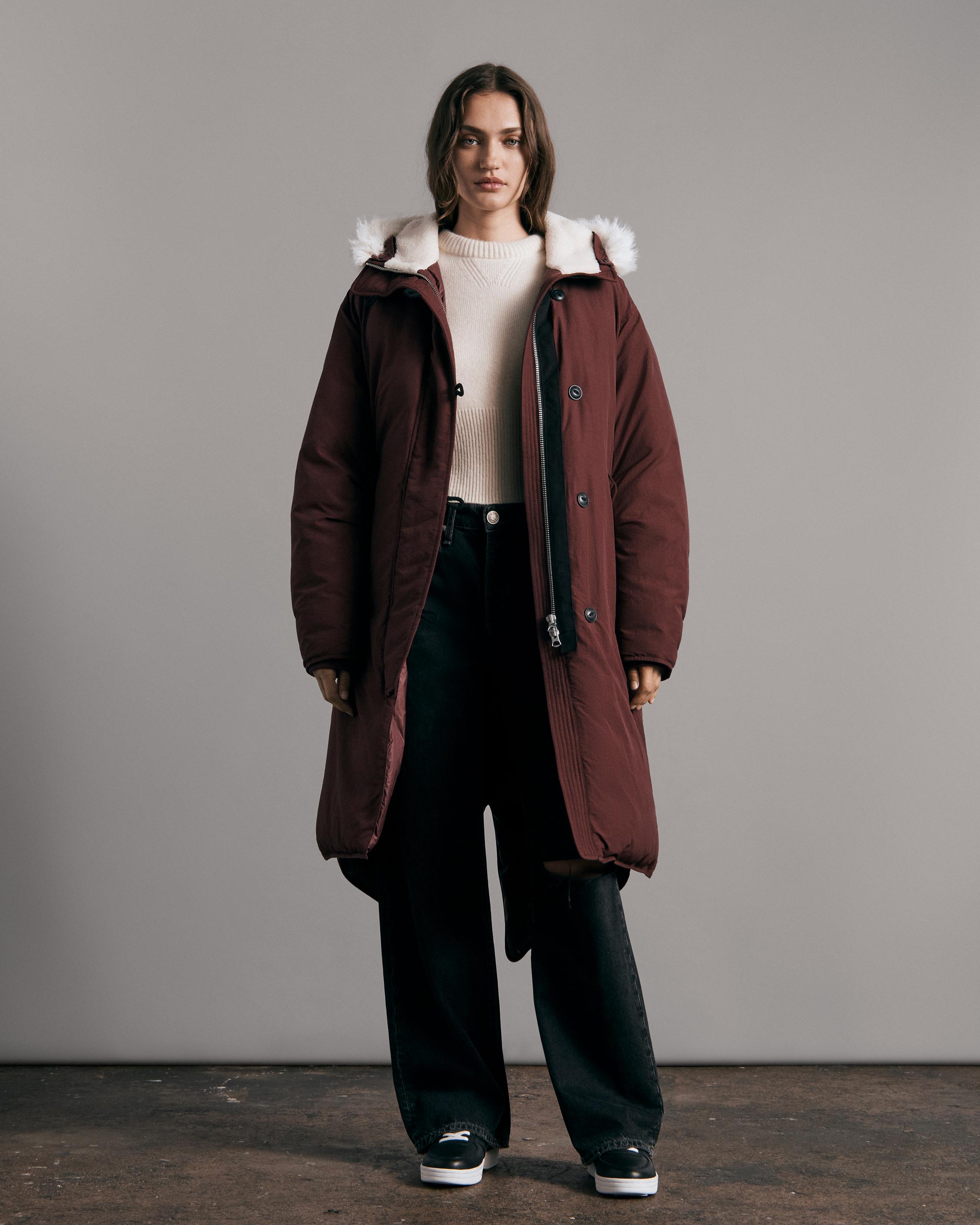 Rae Nylon Puffer Coat image number 1