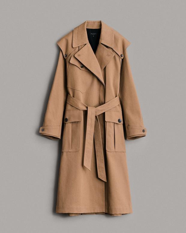 Gianna Twill Trench image number 2