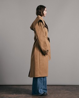 Gianna Twill Trench image number 3