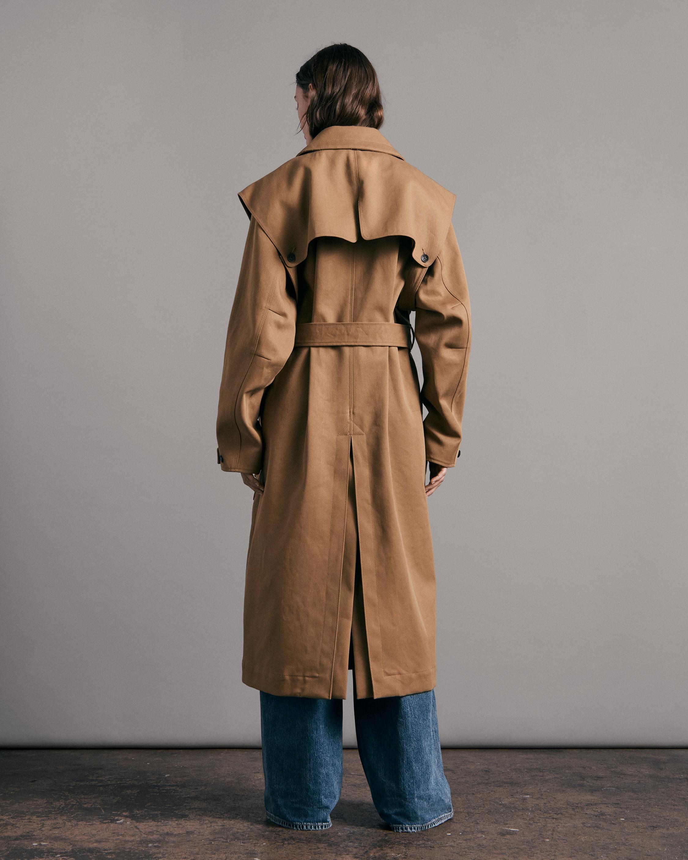 Gianna Twill Trench