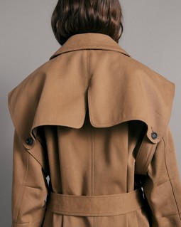Gianna Twill Trench image number 5