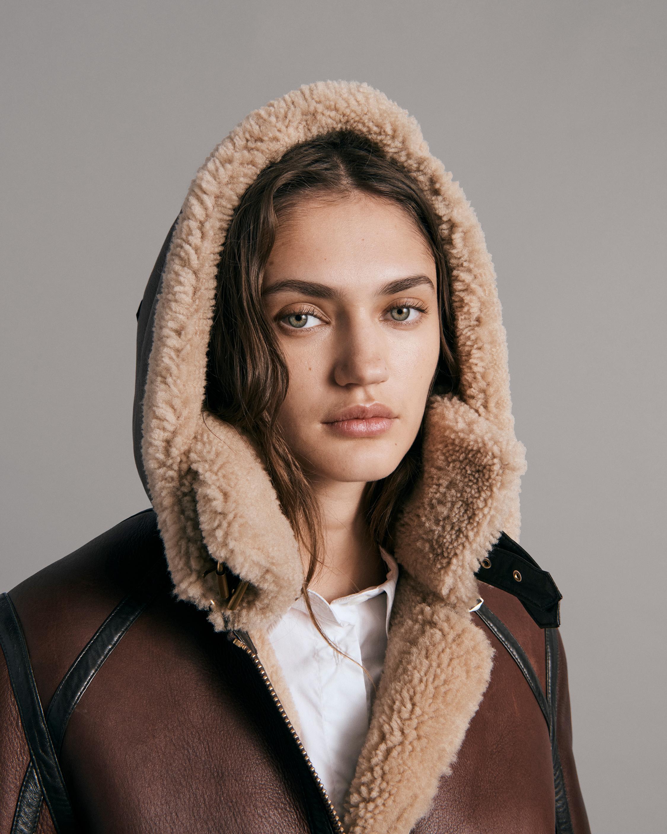 Rag & store bone shearling jacket