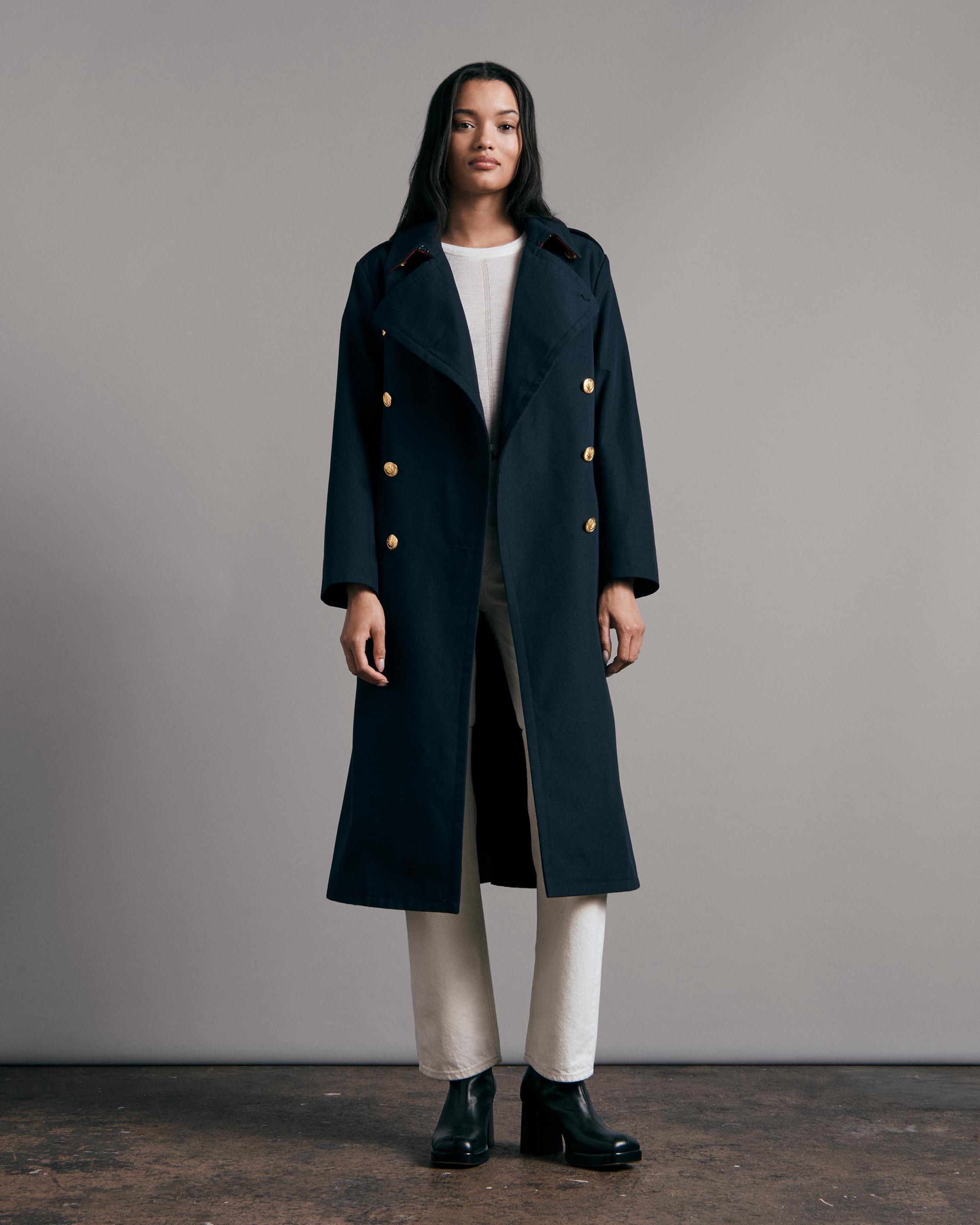 Jackie Cotton Coat rag bone