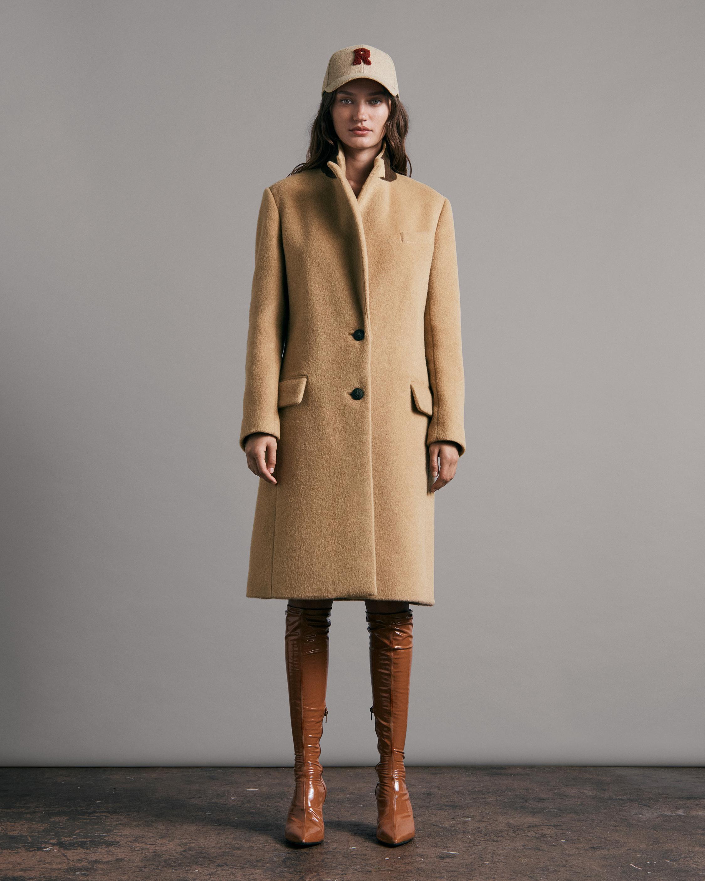 Buy the Wooster Wool Coat rag & bone