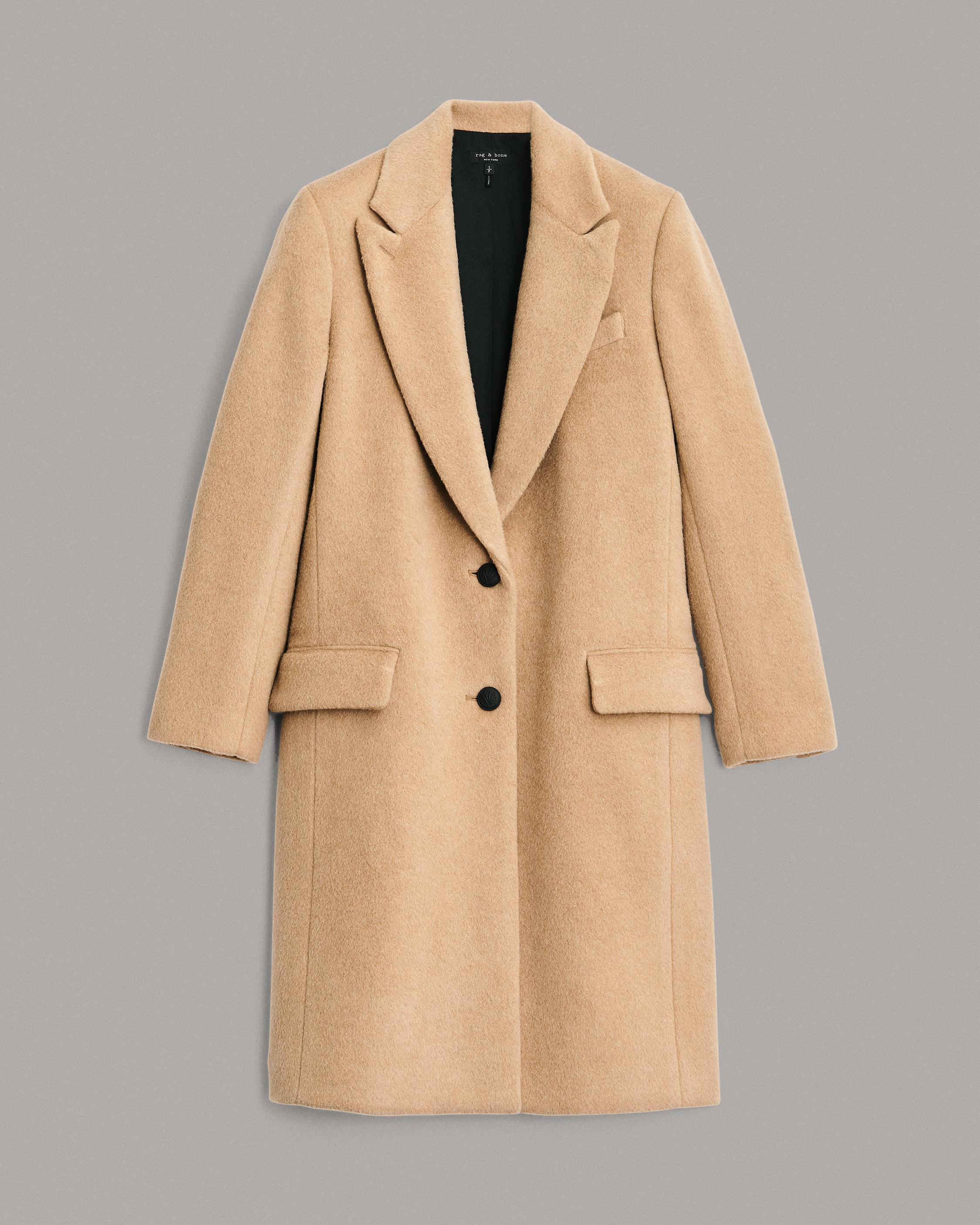 Wooster Wool Coat - Camel