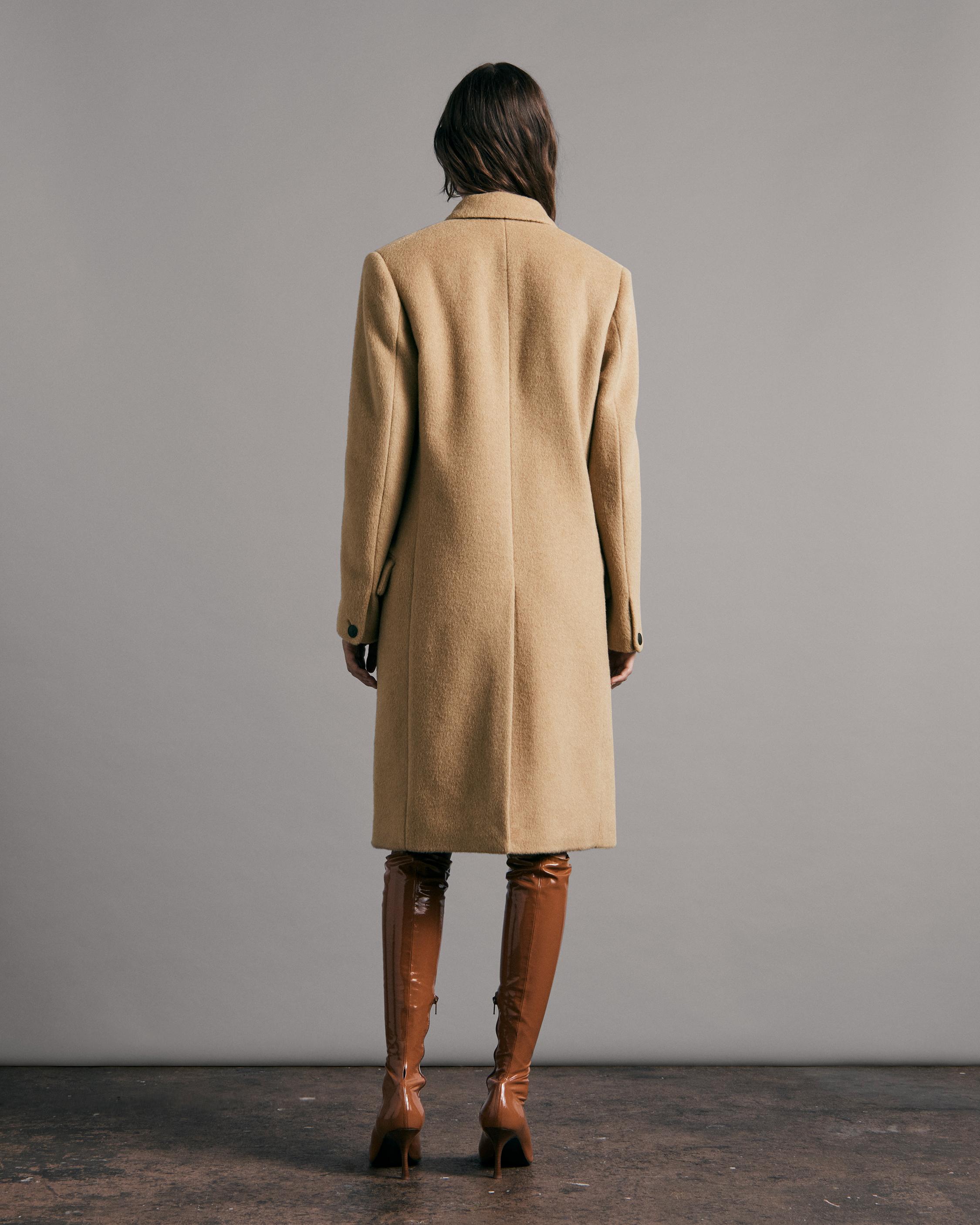 Wooster Wool Coat - Camel