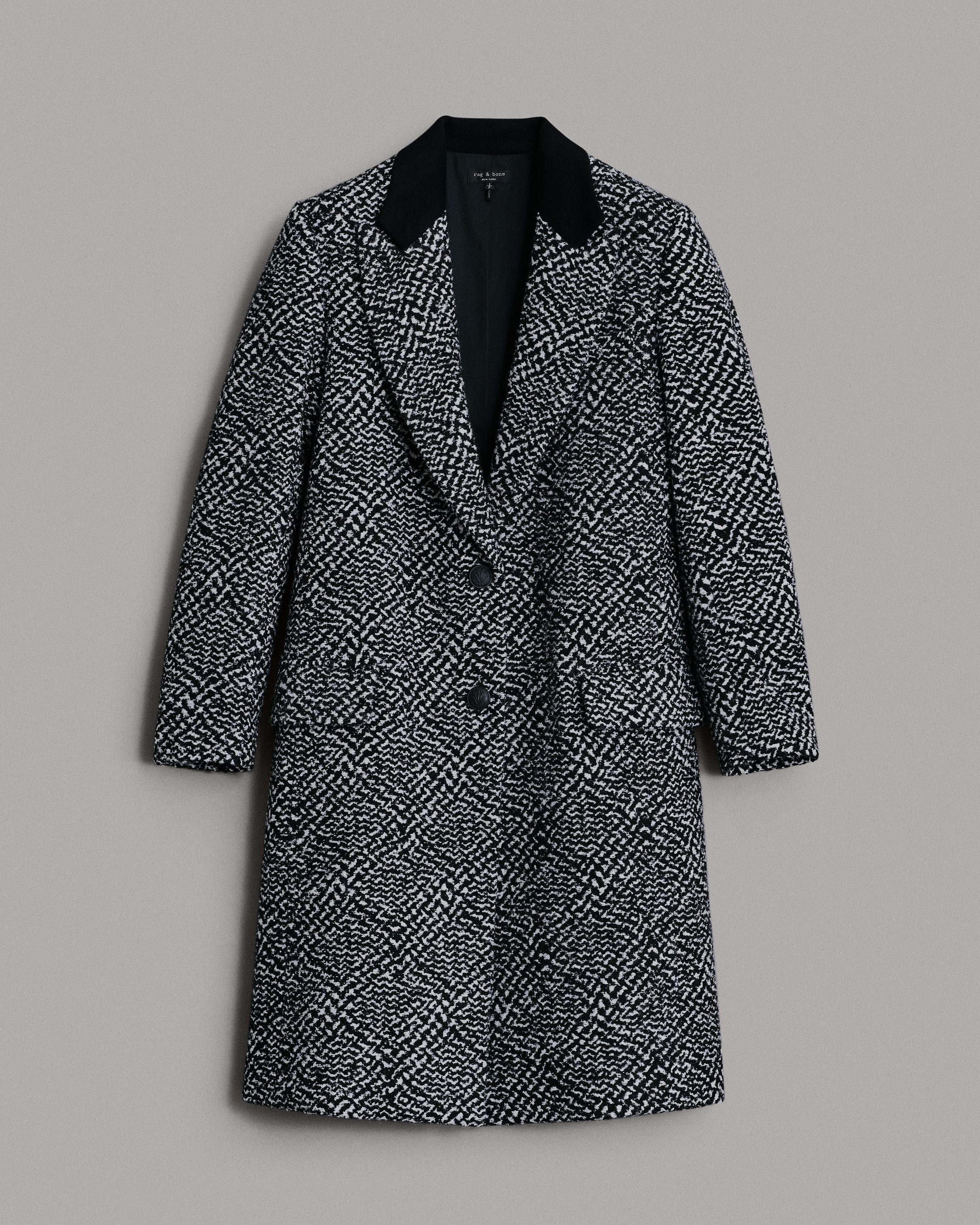 rag amp; bone Black Wooster Coat