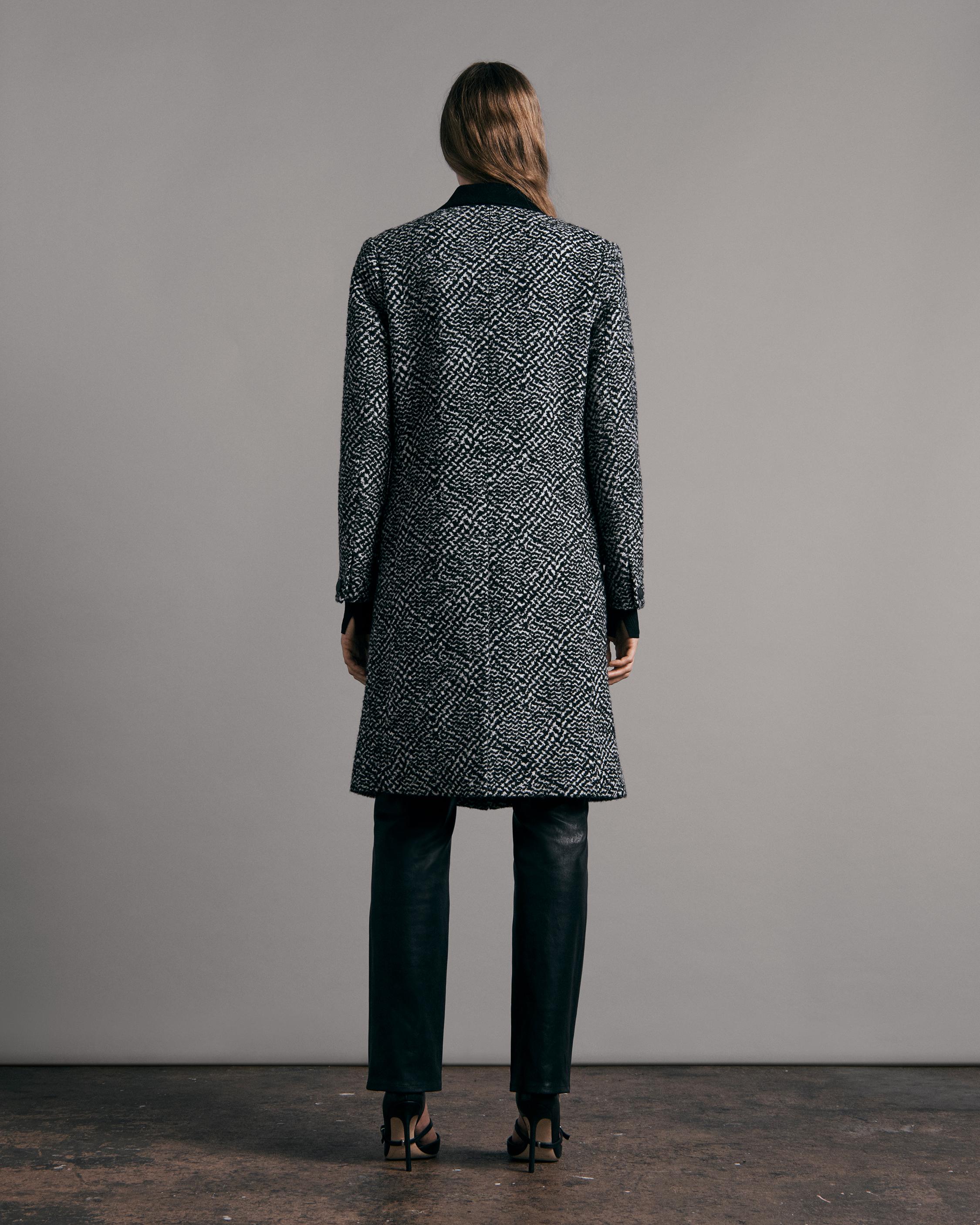 Rag and store bone herringbone coat