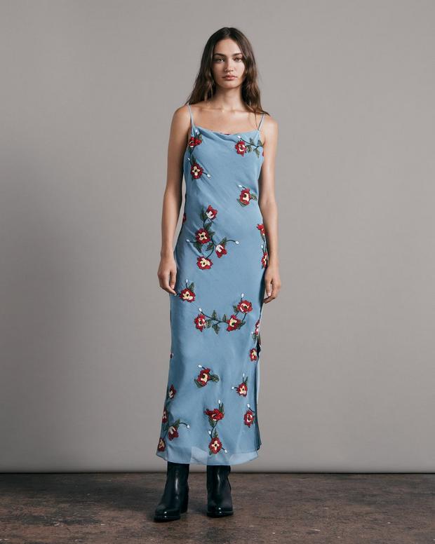 Jolene Floral Midi Dress image number 1
