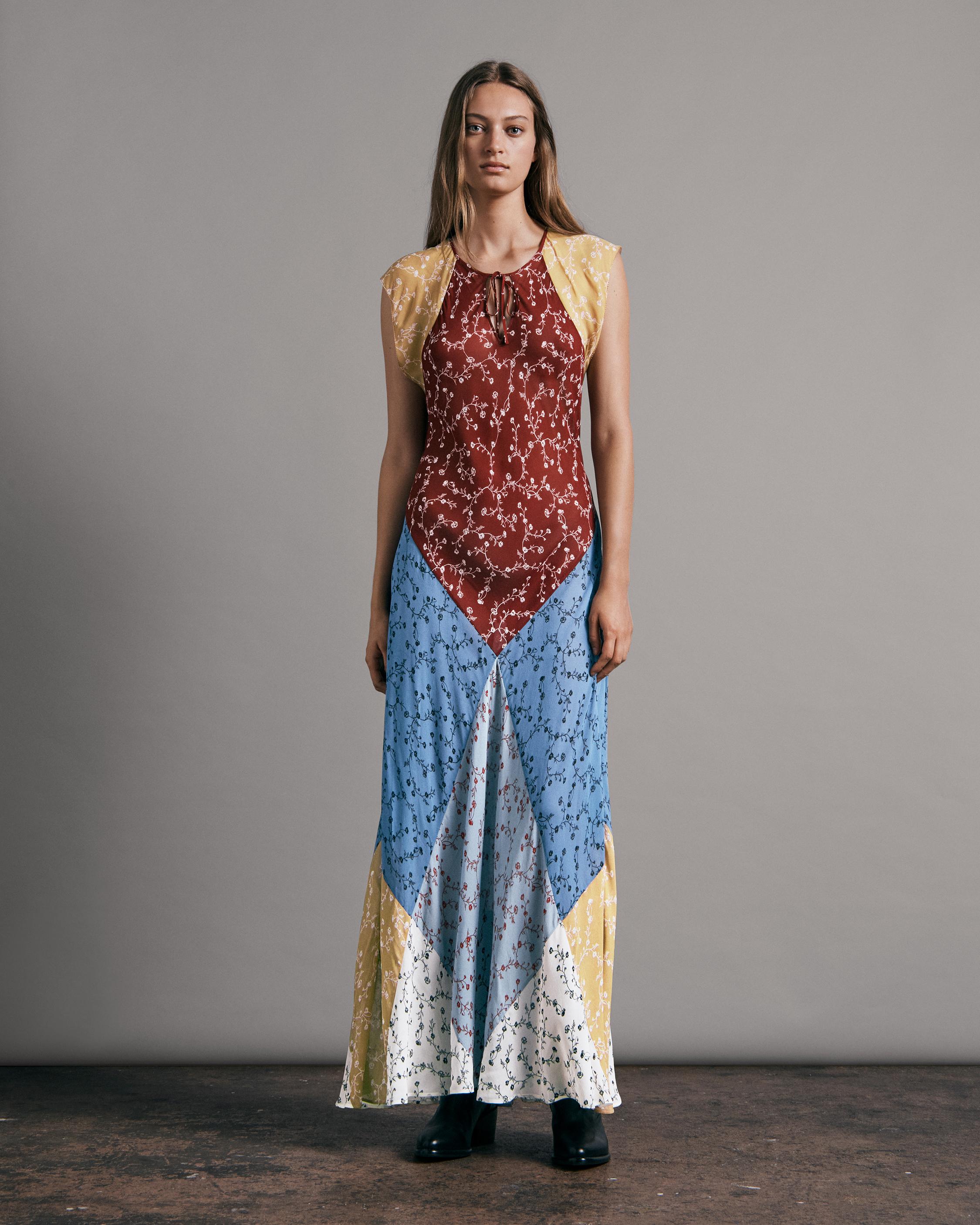 Sam Patchwork Maxi Dress image number 1