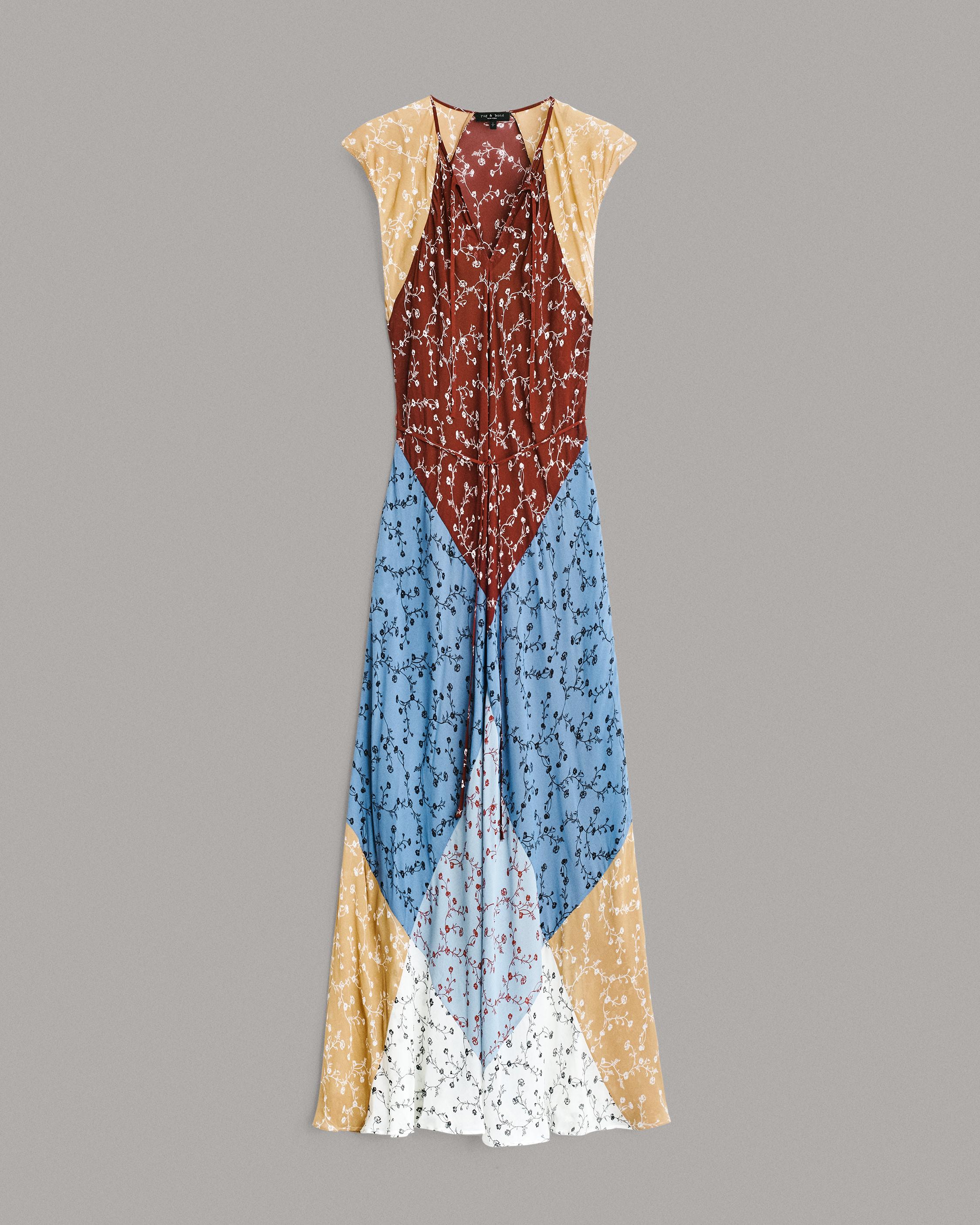 Sam Patchwork Maxi Dress