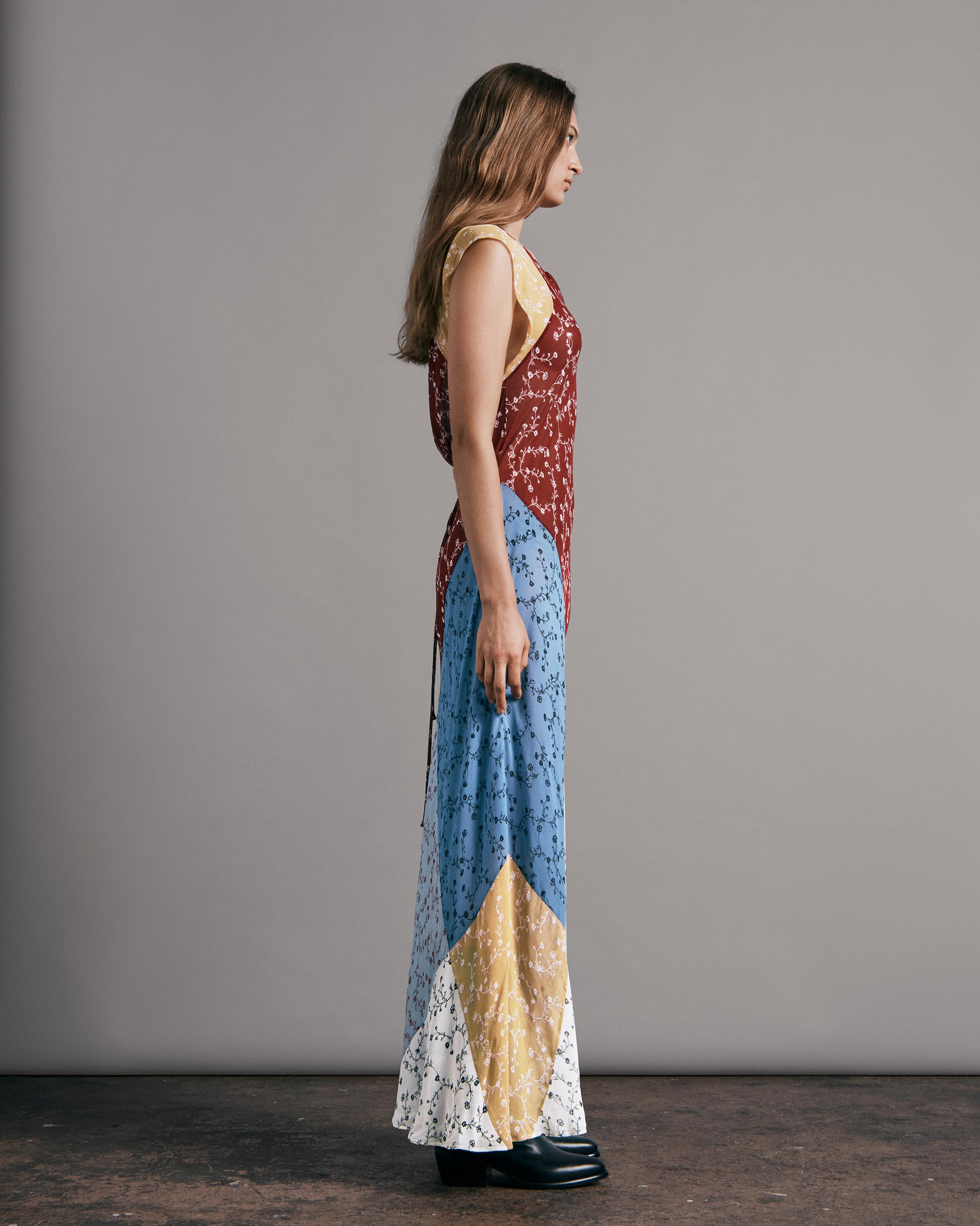 Sam Patchwork Maxi Dress image number 4