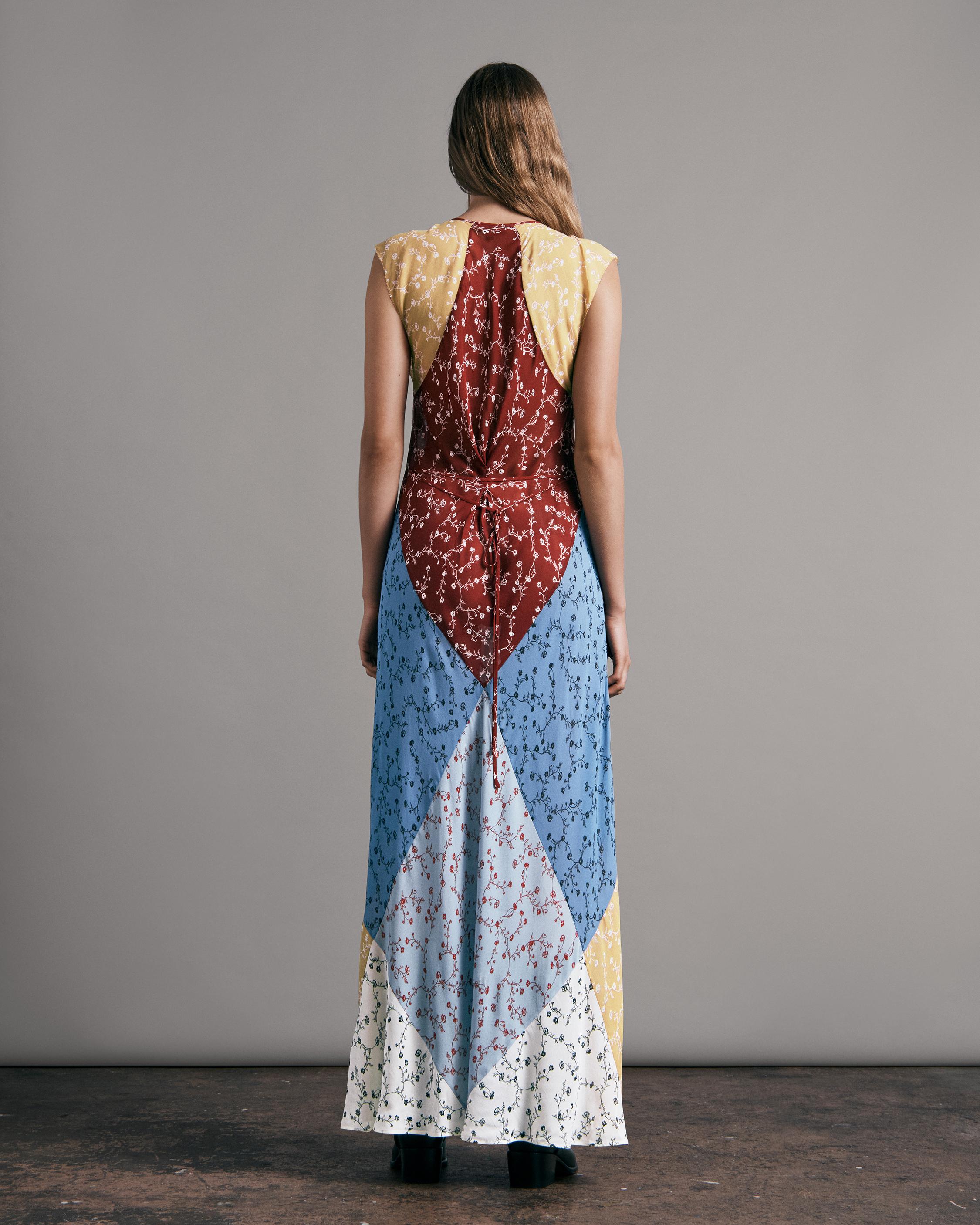 Sam Patchwork Maxi Dress image number 5