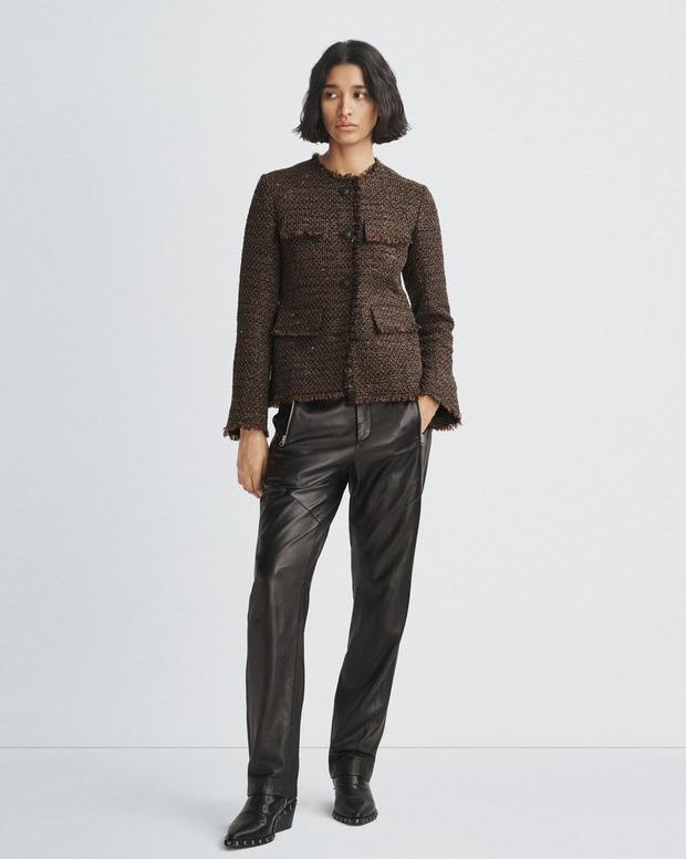 Ezra Tweed Blazer - Brown | rag & bone Ezra Tweed Blazer - Brown | rag & bone