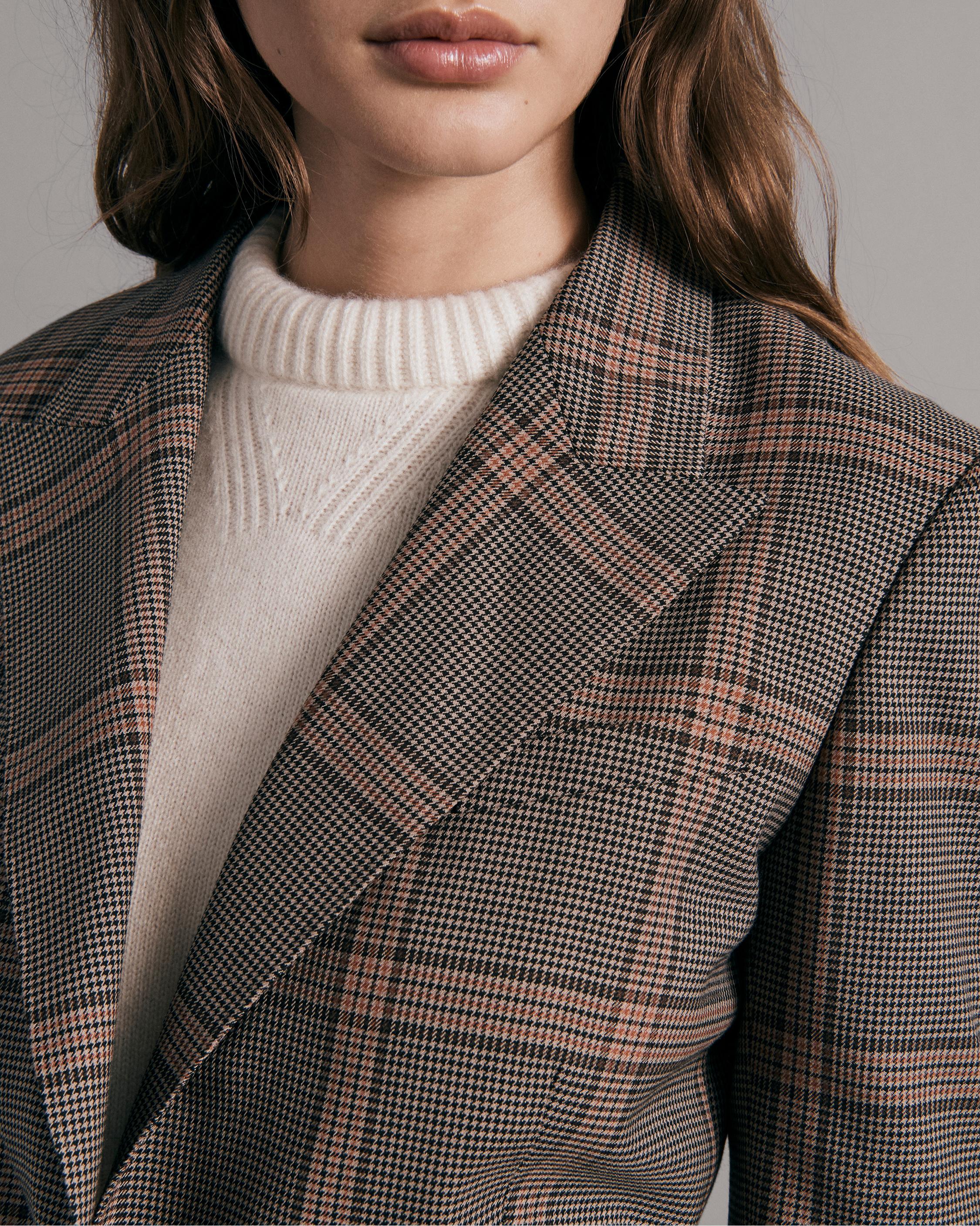 blazer plaid