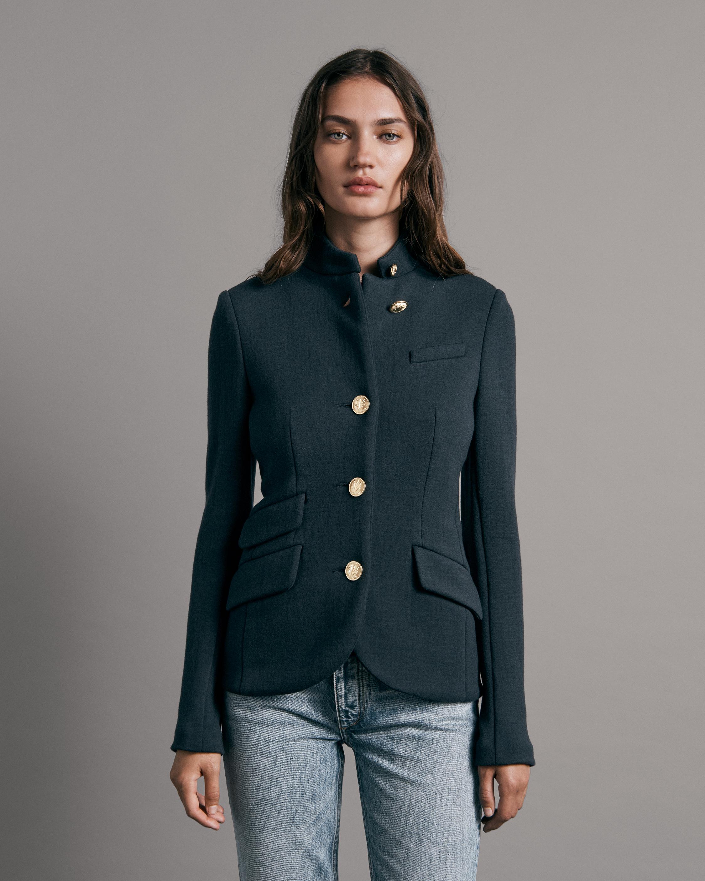 Buy the Slade Cotton Blazer | rag & bone