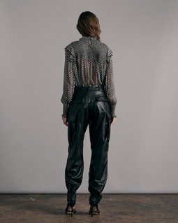 Sands Faux Leather Cargo Pant image number 5