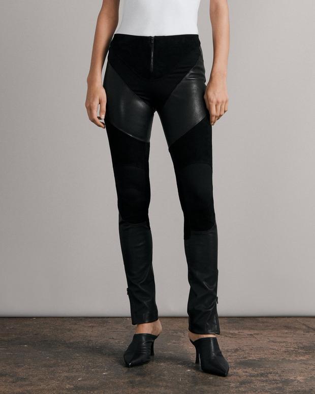 Leather Moto Pant image number 1