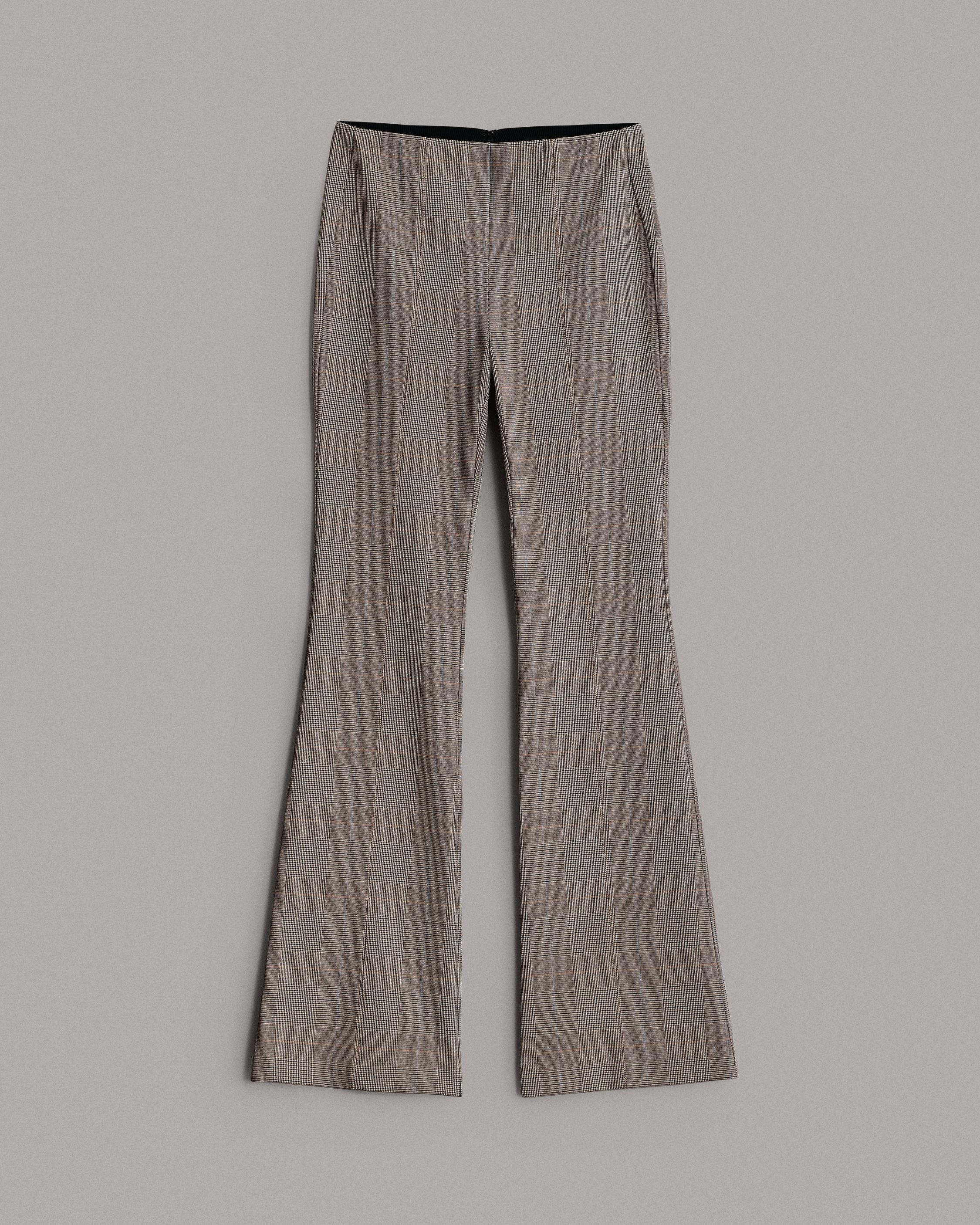 Simone Plaid Jacquard Flare