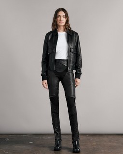 Fox Leather Moto Pant image number 1