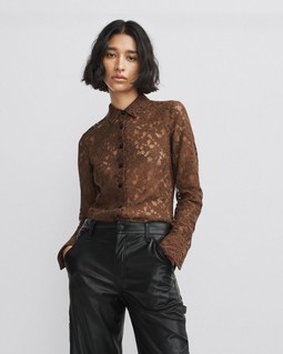 Yvette Lace Shirt image number 1