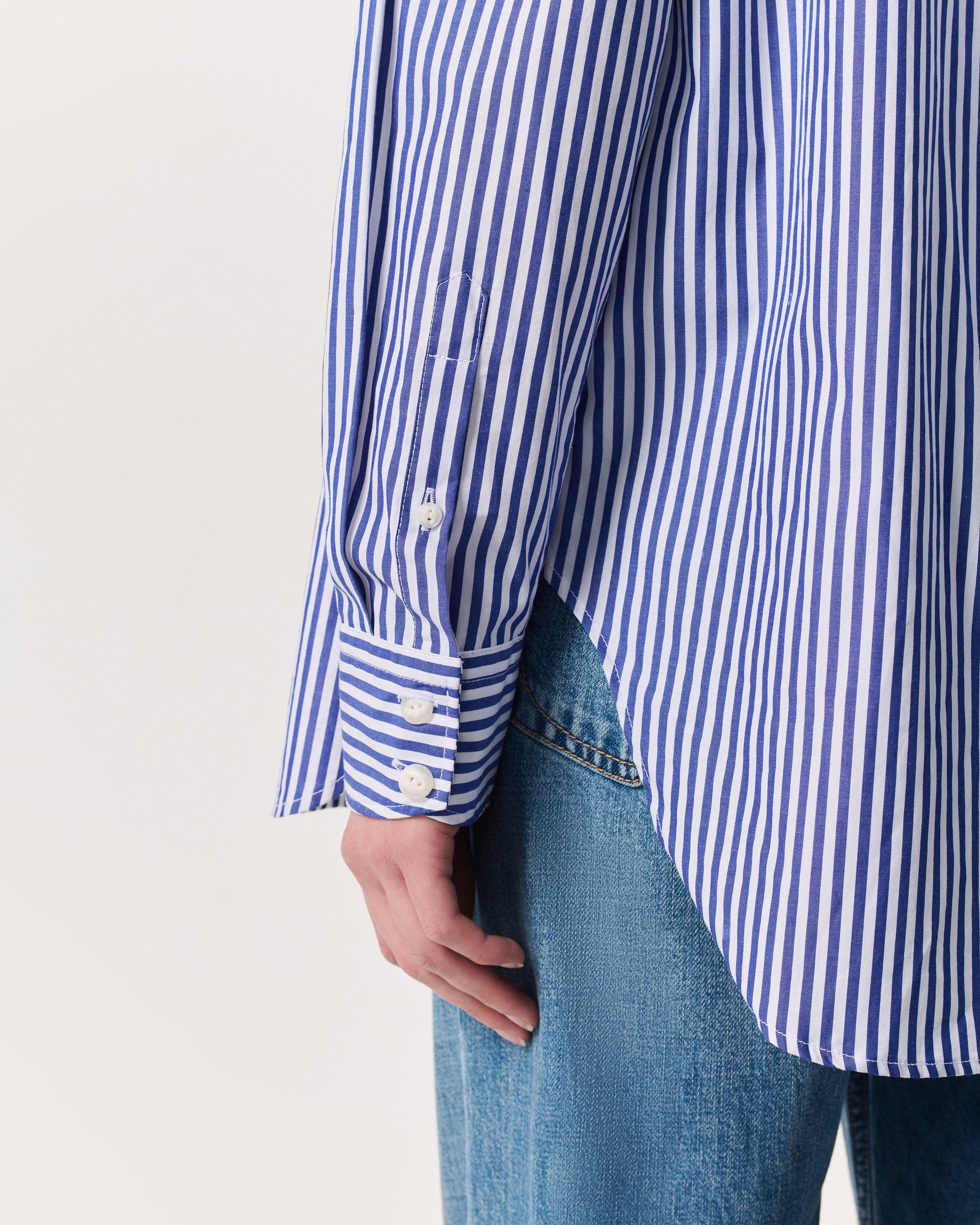 Maxine Poplin Stripe Shirt image number 5