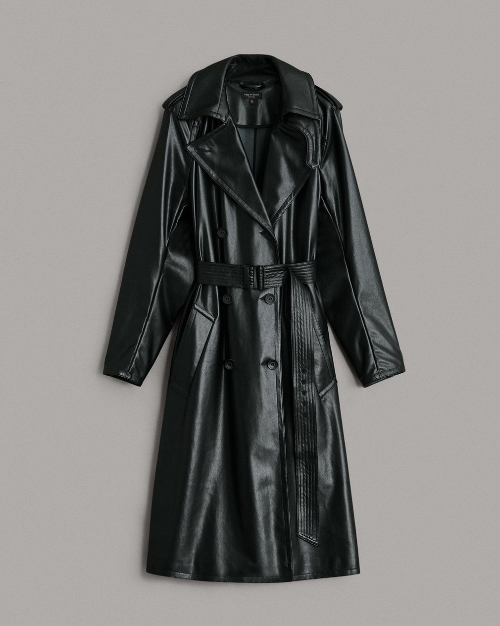 Gwyn Faux Leather Coat