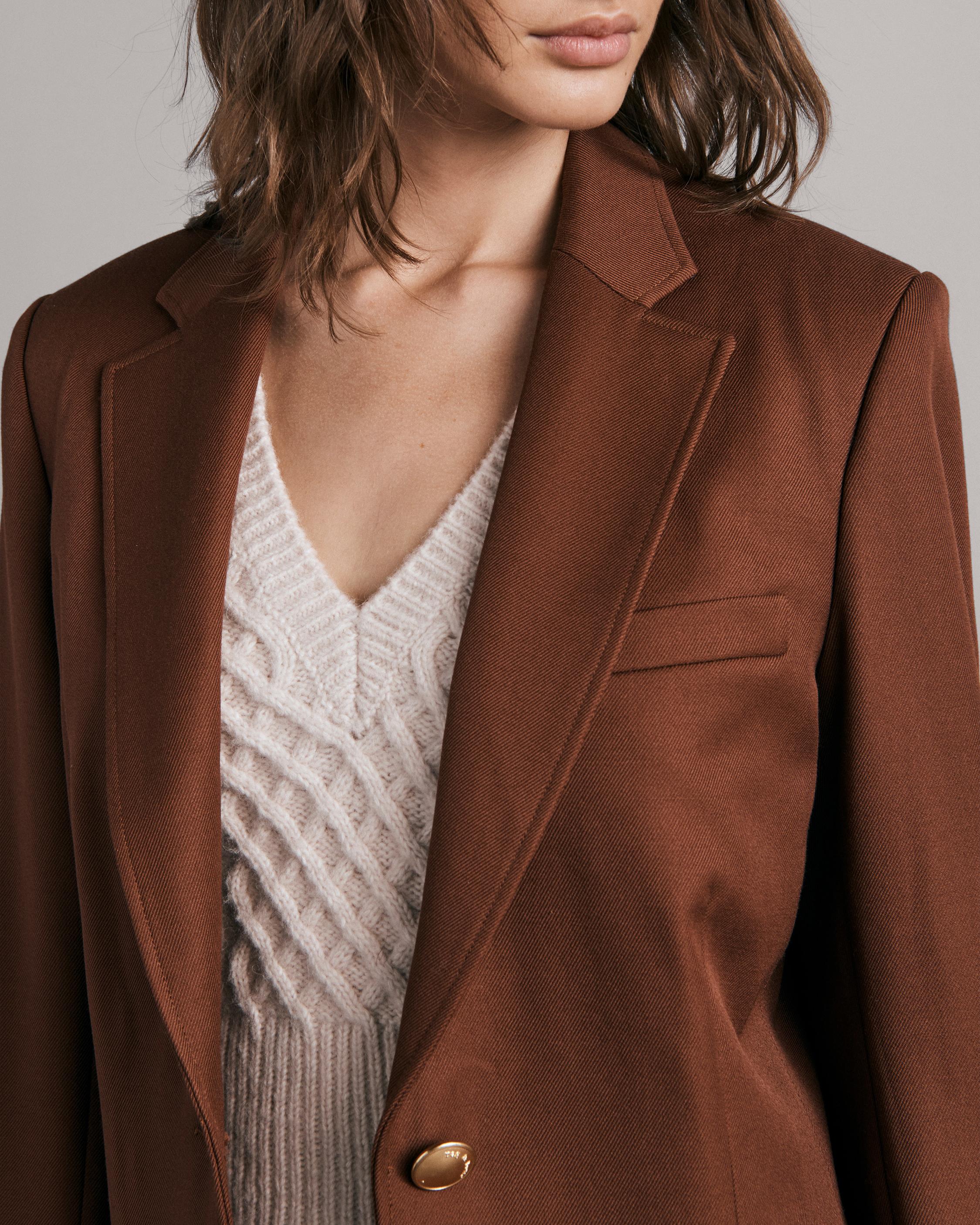 Cody Wool Blazer Light Brown rag & bone