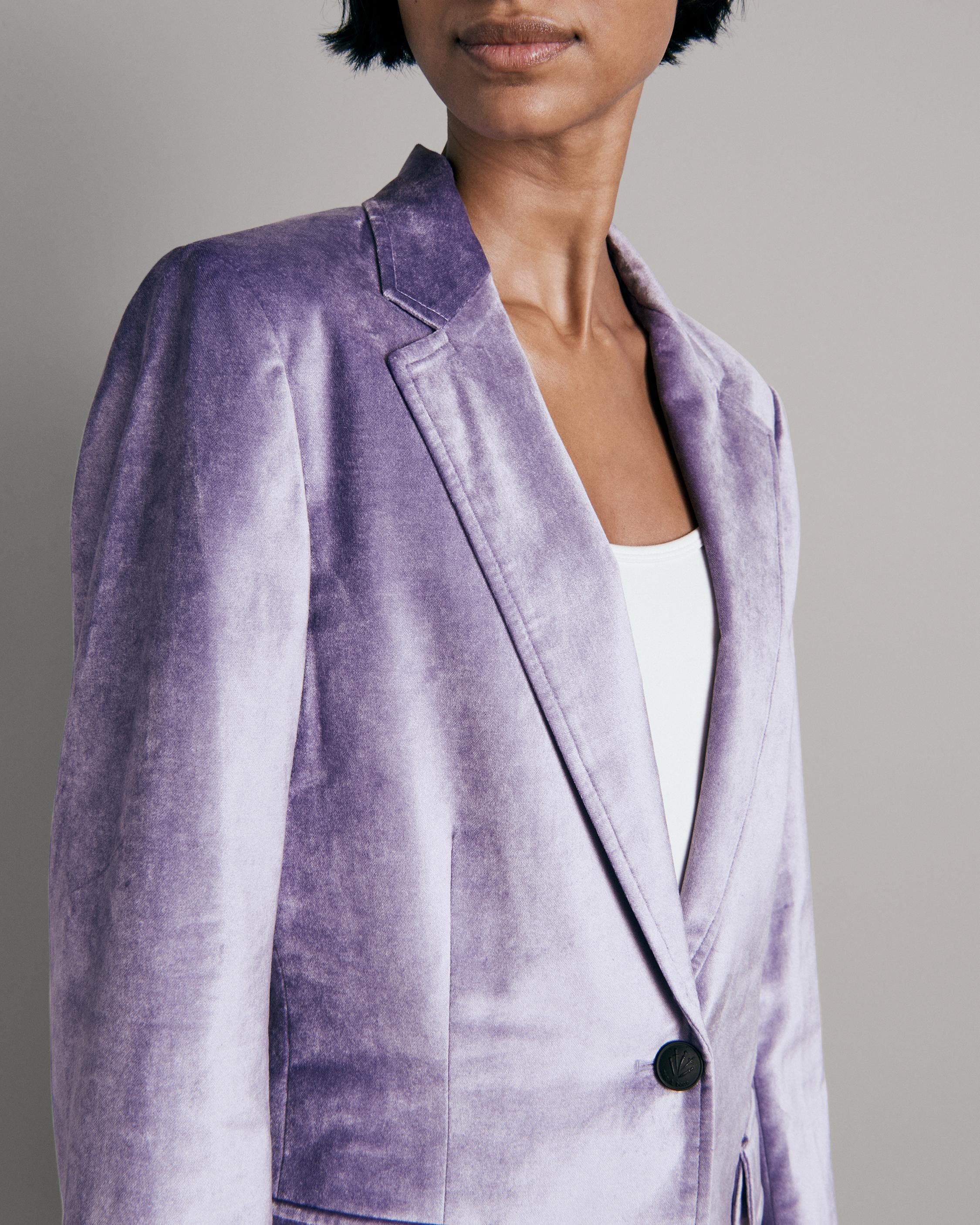 Purple Velvet Jacket – Annie's Ibiza