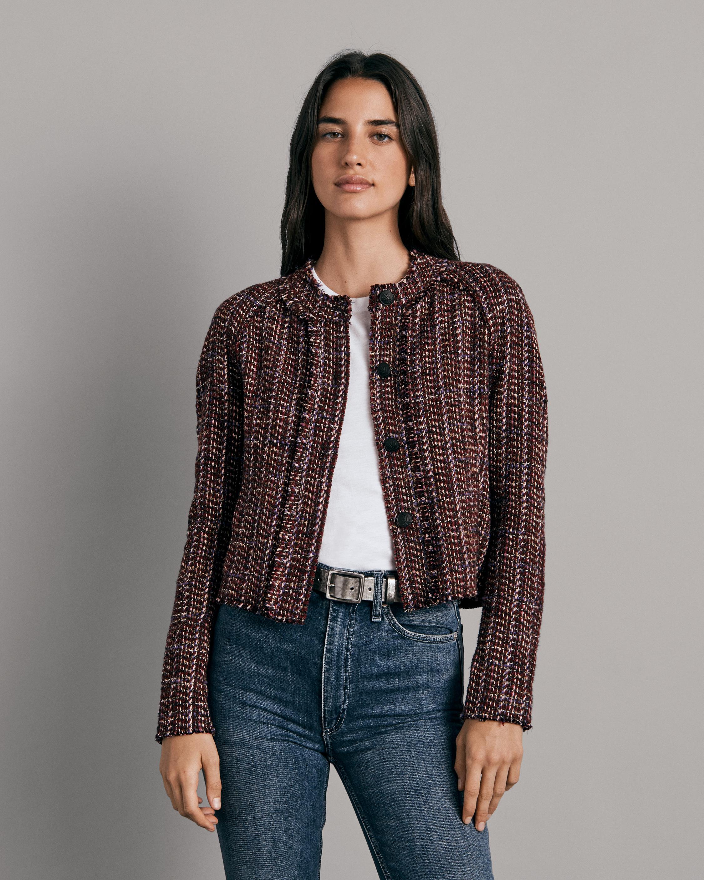 Rag and store bone tweed jacket