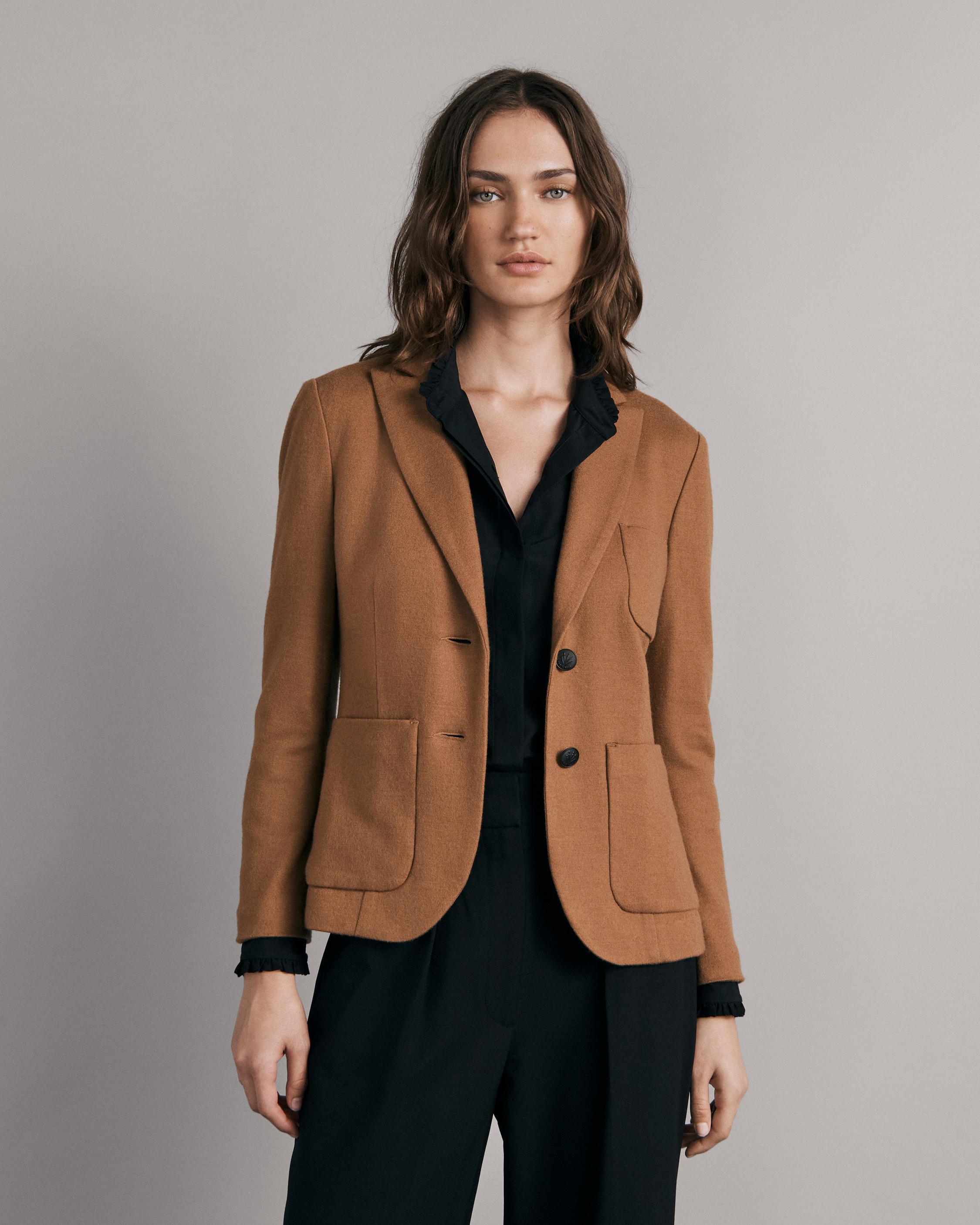 Nancy Wool Blazer Camel rag bone