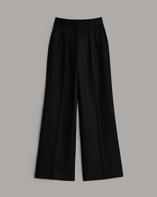 Shelly Wide Leg Crepe Pant image number 2
