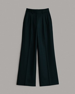 Shelly Wide Leg Twill Pant image number 2