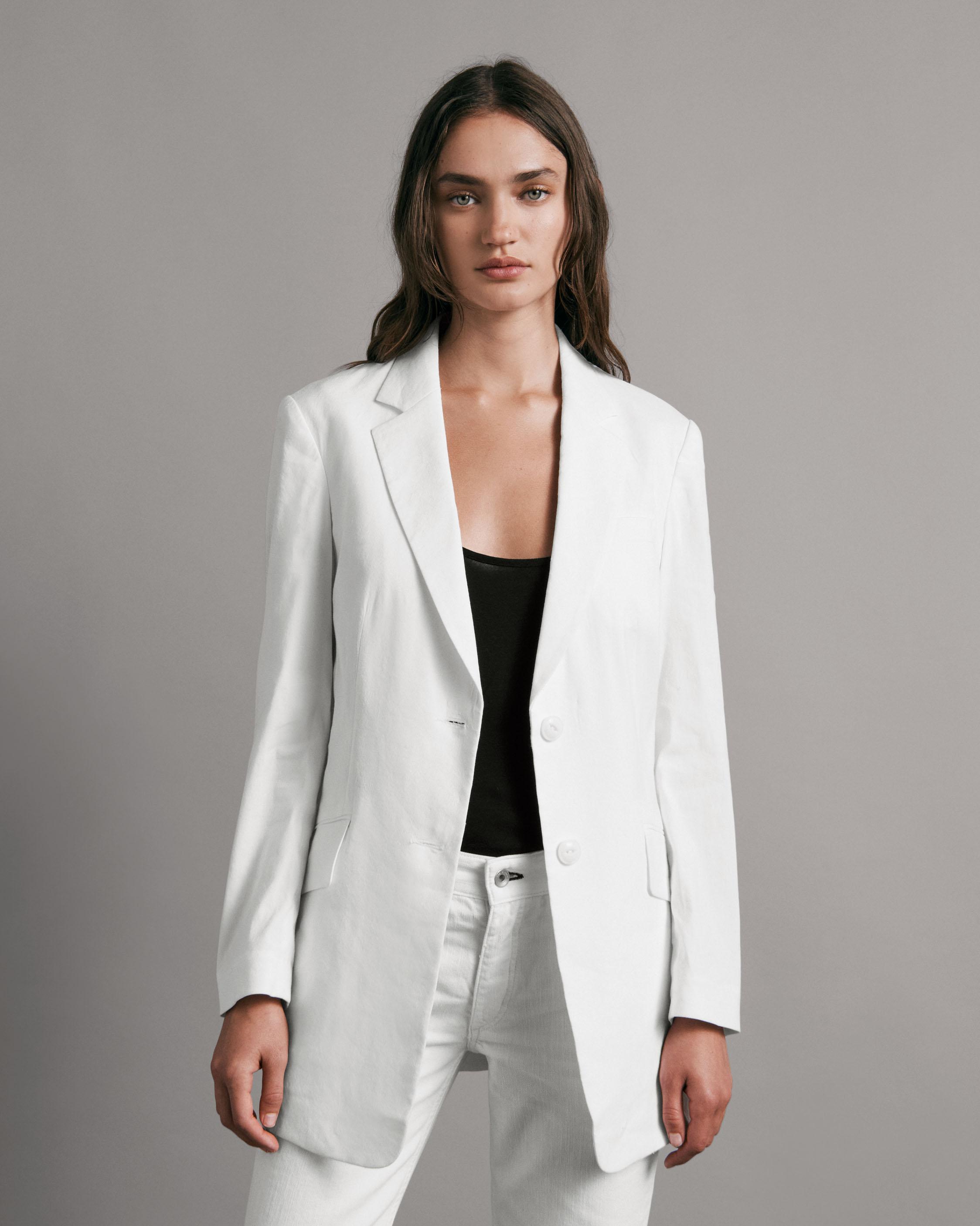 Selected H - Linen Blazer - Charles
