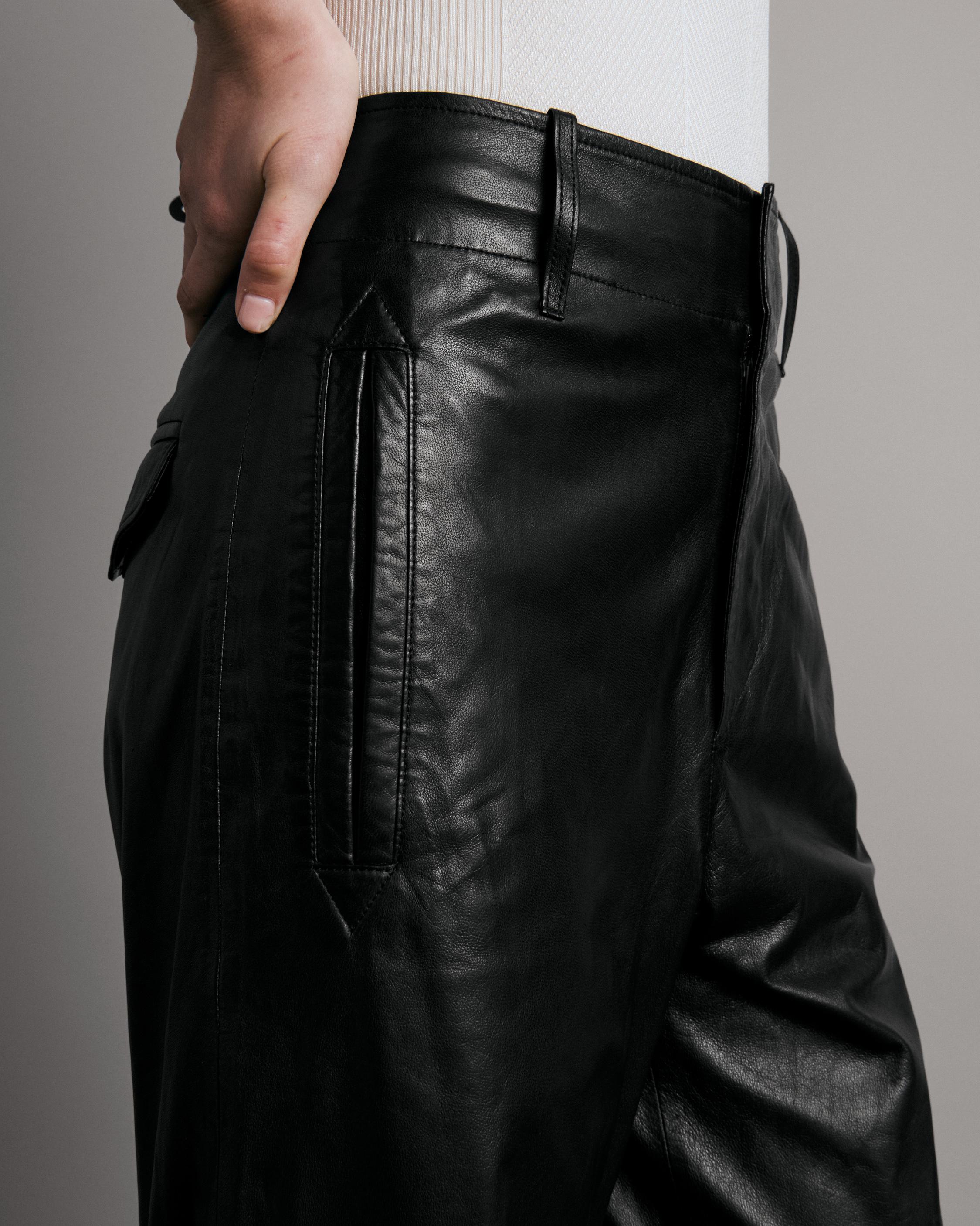 Leather pants rag hot sale and bone