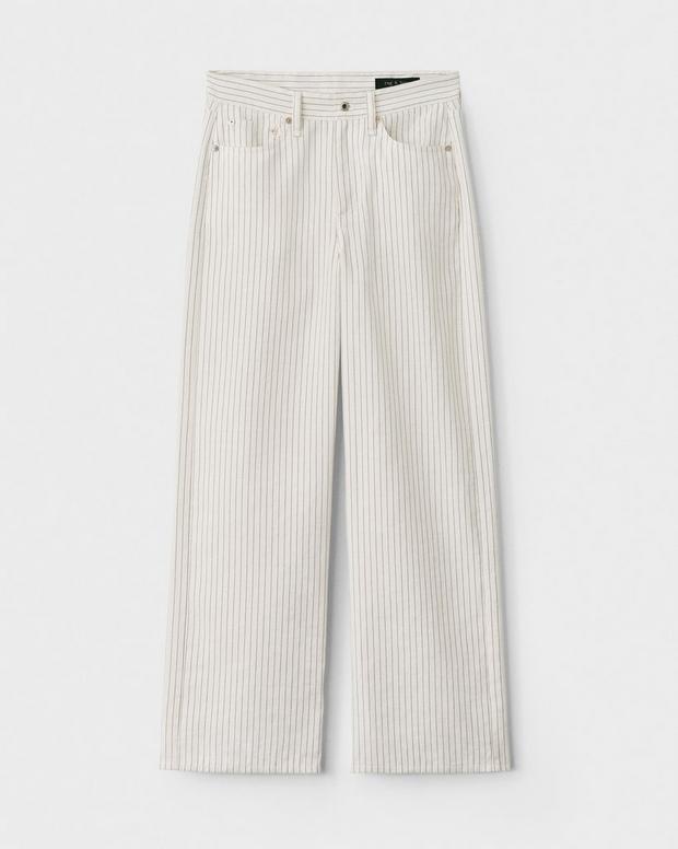 Logan Stripe Linen Pant image number 2