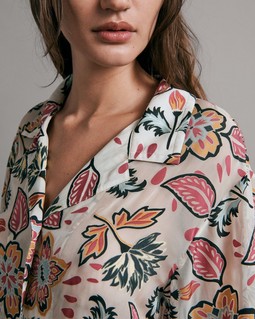 Mare Cropped Floral Shirt image number 6