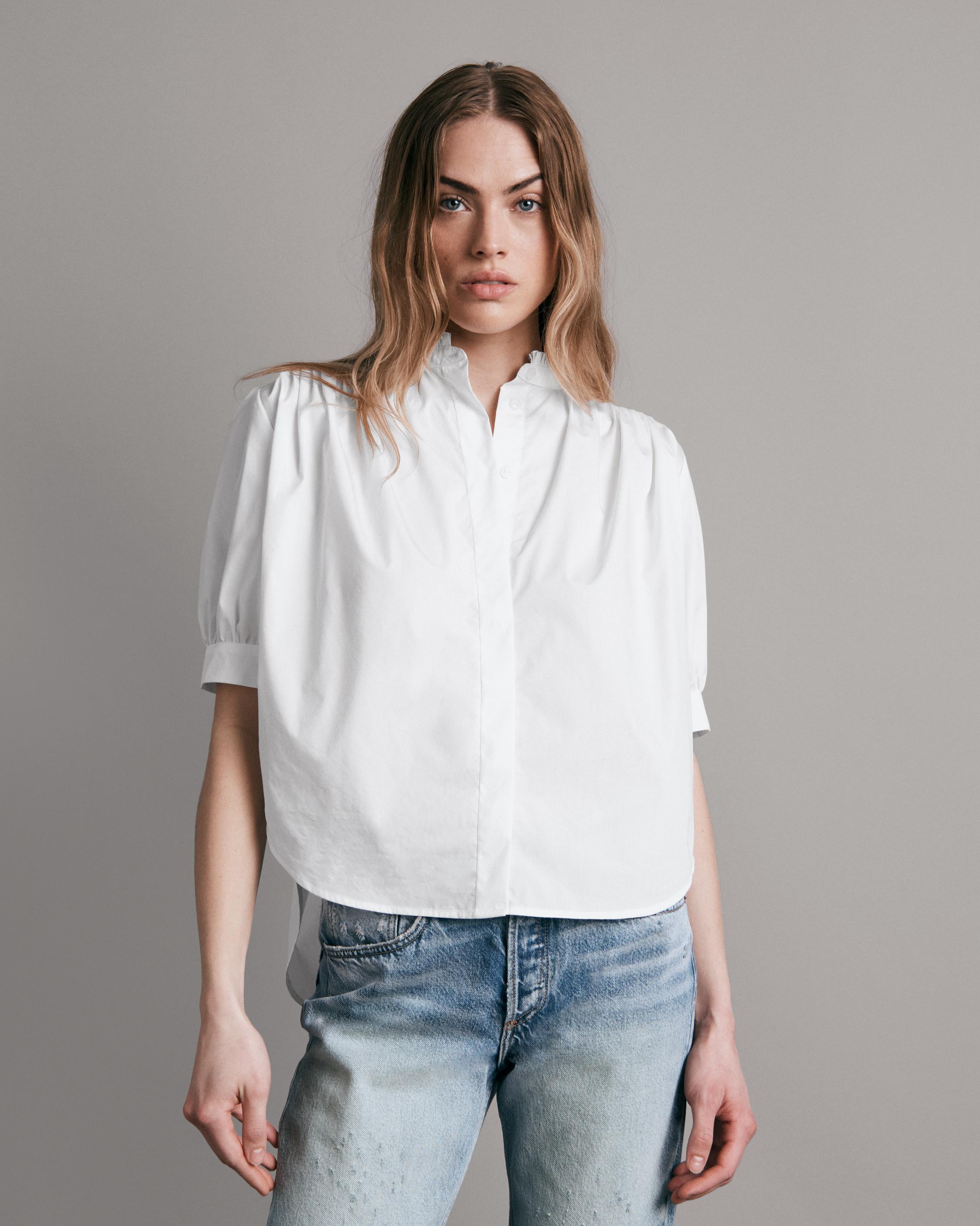 Jordan Cotton Top White rag bone