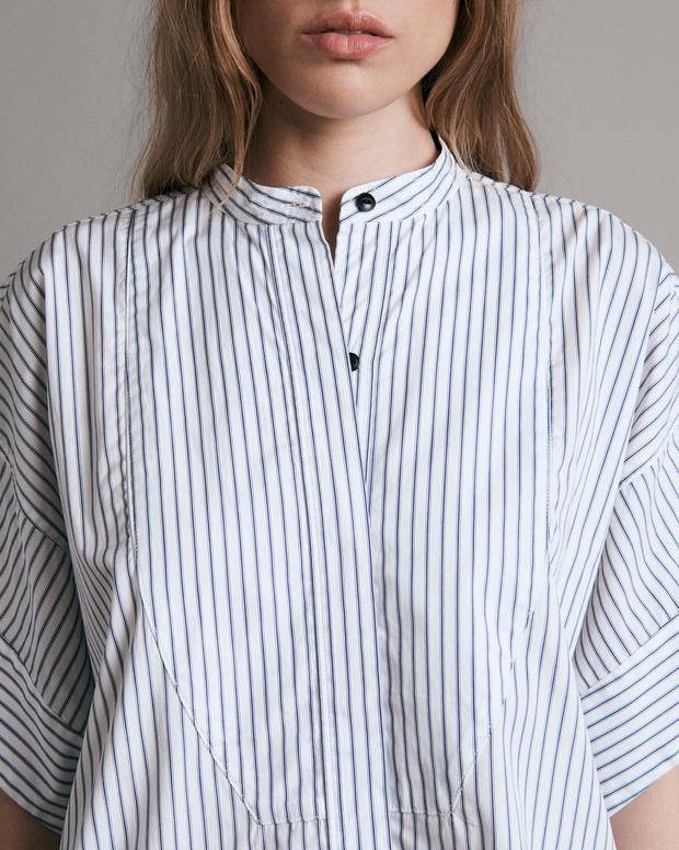Laura Cotton Stripe Shirt image number 6